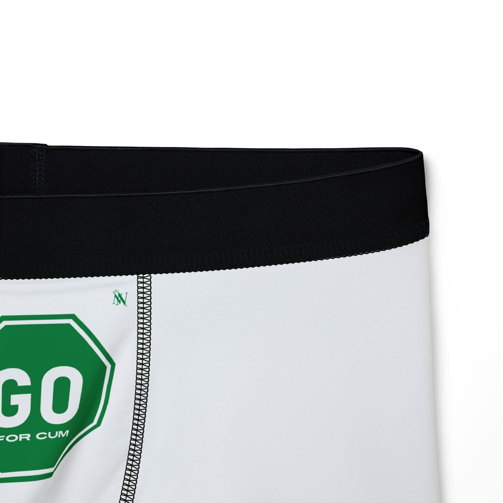 Go For Cum Sign | Mix & Match Fun-Flirty Lovers’ Boxer Briefs