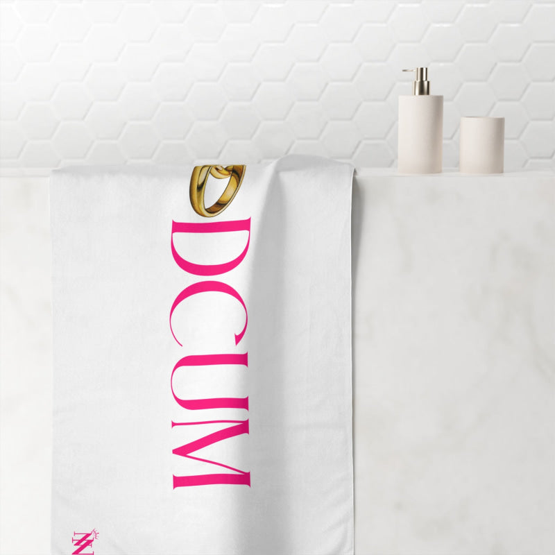 Good Cum Wedding Rings | Mix & Match XL Fun-Flirty Lovers’ Towels
