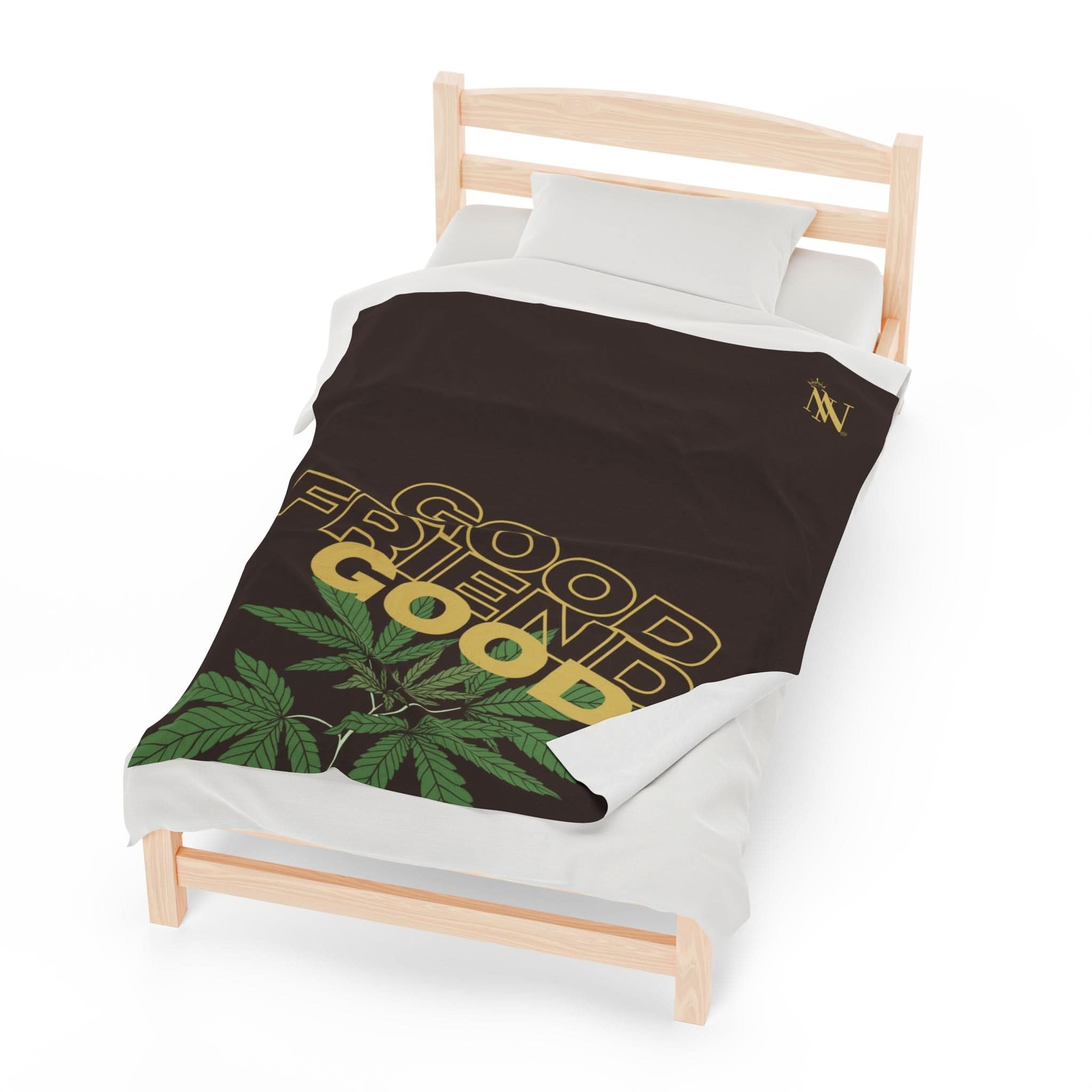 Good Friends Good Weed | Mix & Match Fun-Flirty Lovers’ Blankets