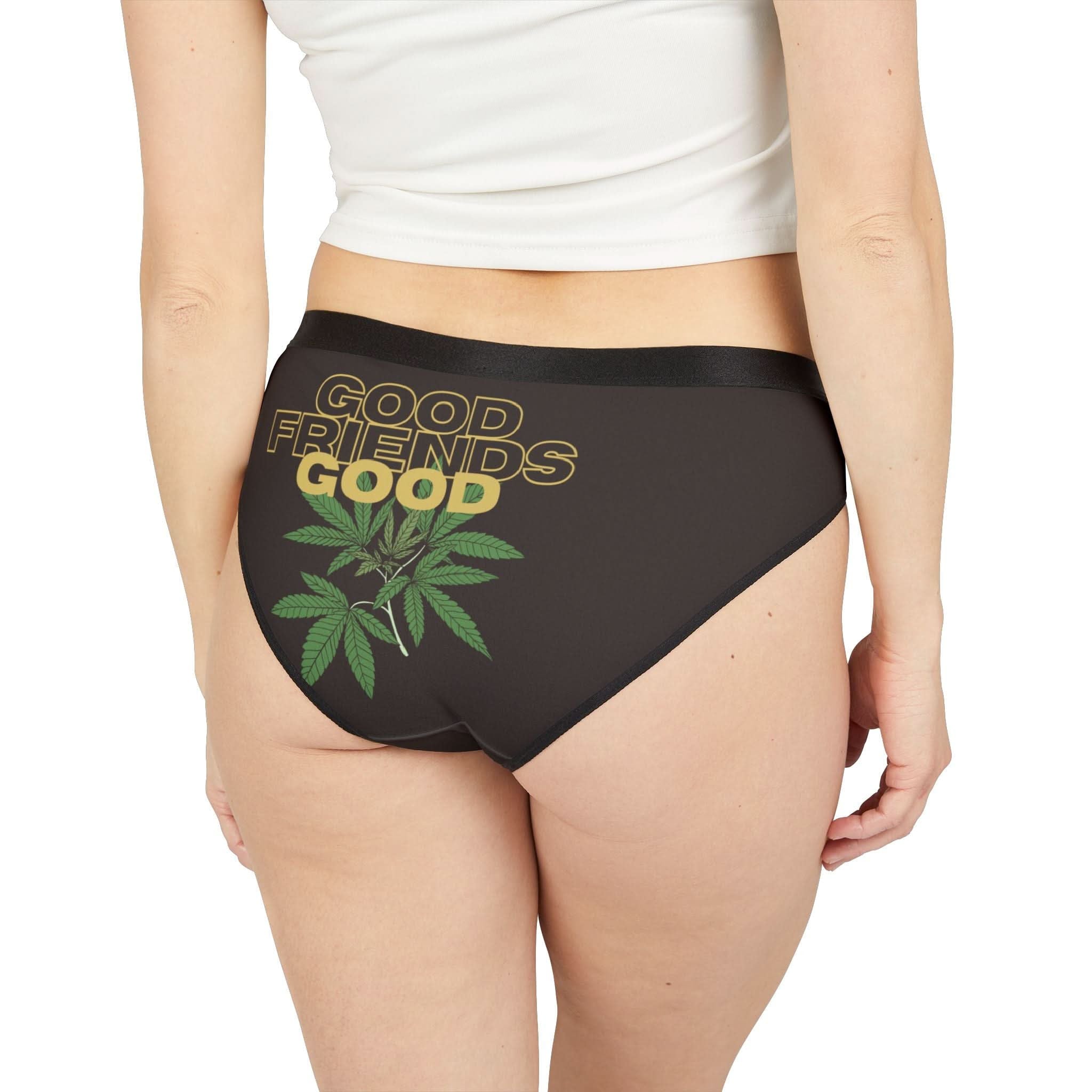 Good Friends Good Weed | Mix & Match Women’s Fun-Flirty Lovers’ Panties