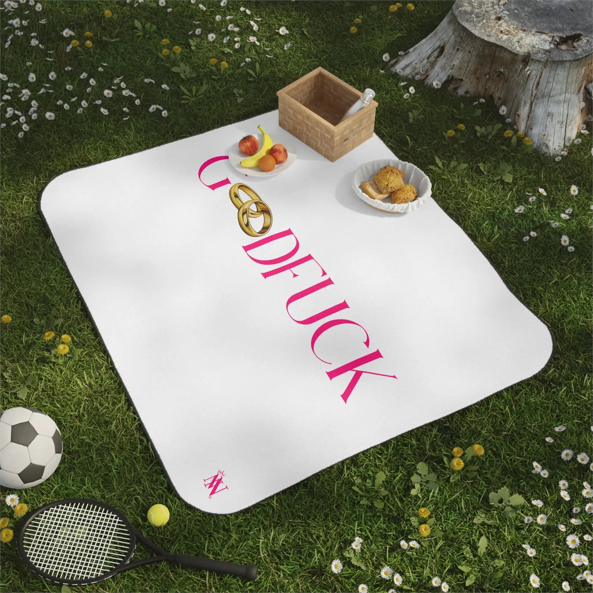 Good Fuck Rings | Mix Match Fun-Flirty Lovers’ Water-Resistant Blankets