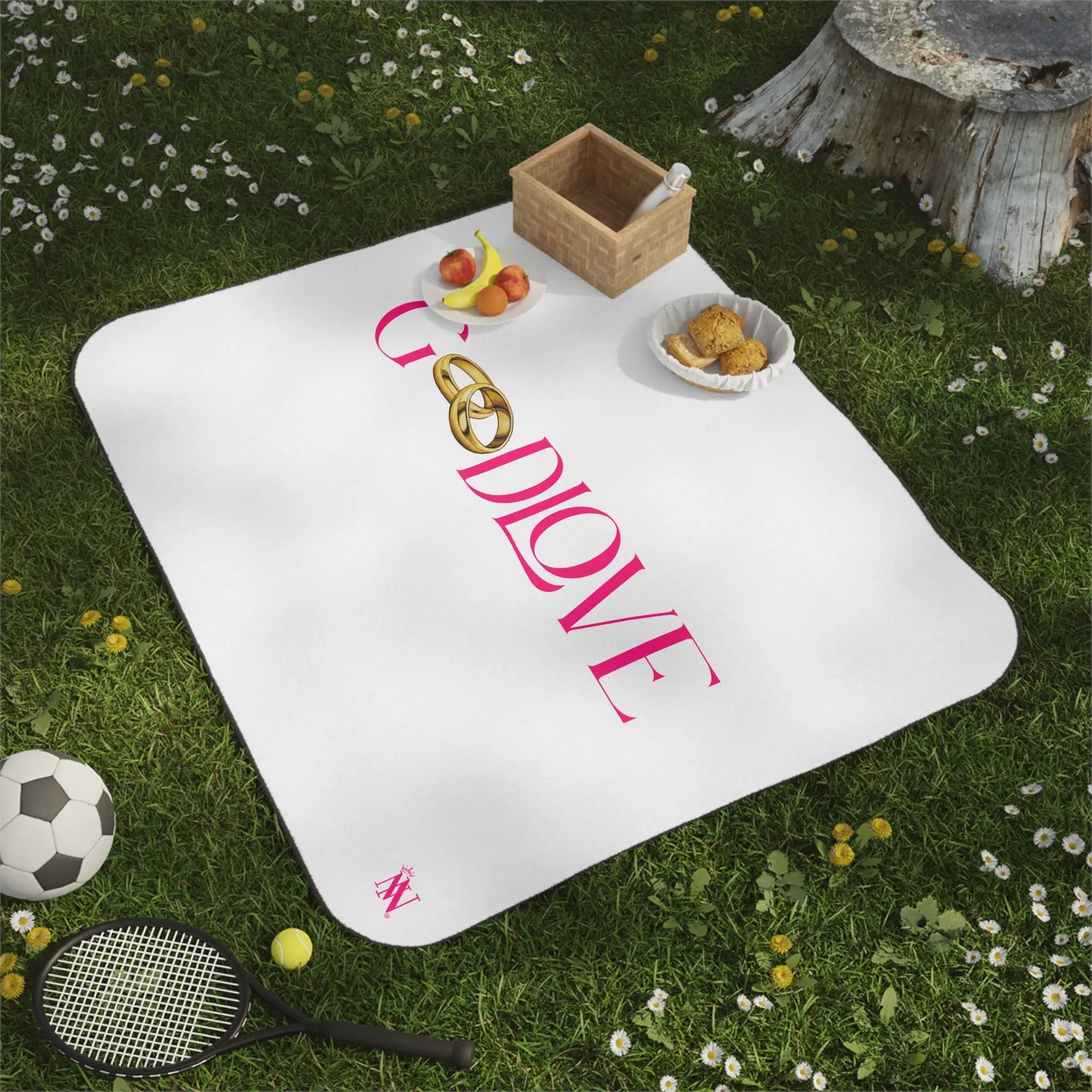 Good Love Wedding Rings | Mix Match Fun-Flirty Lovers’ Water-Resistant Blankets