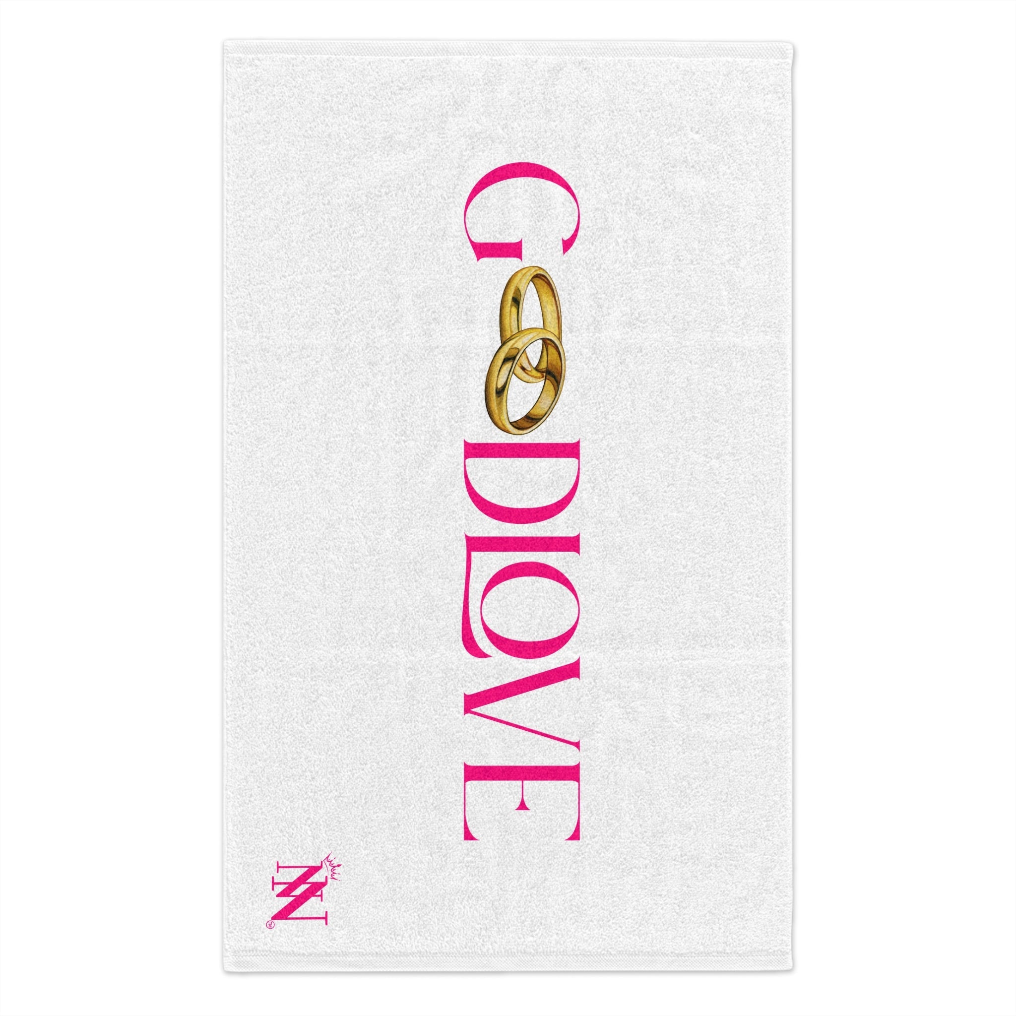 Good Love Wedding Rings | Mix & Match Soft Fun-Flirty Lovers’ Towels