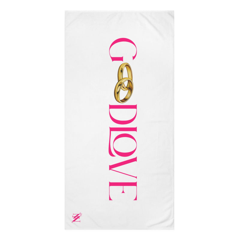 Good Love Wedding Rings | Mix & Match XL Fun-Flirty Lovers’ Towels