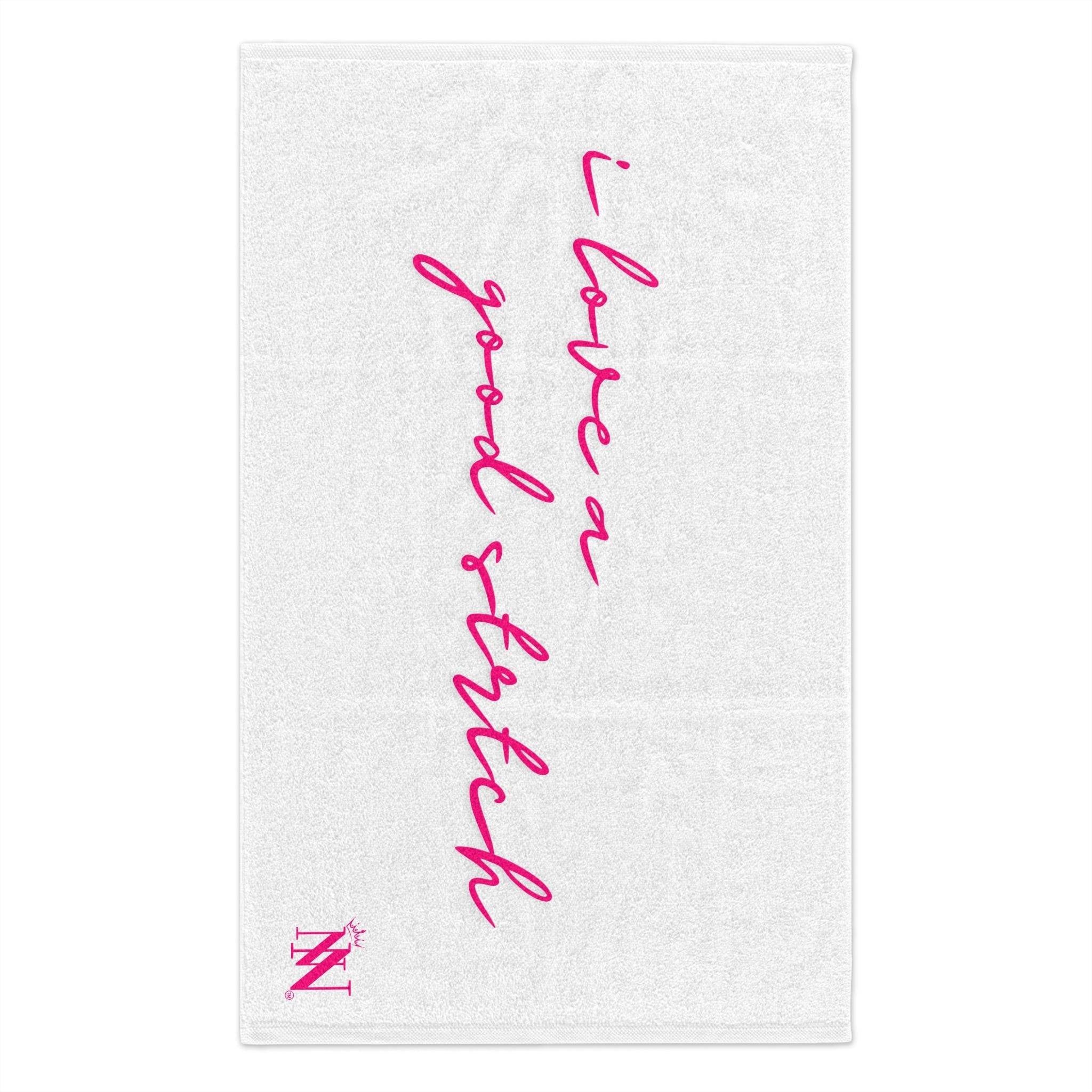 Good Stretch White | Mix & Match Soft Fun-Flirty Lovers’ Towels