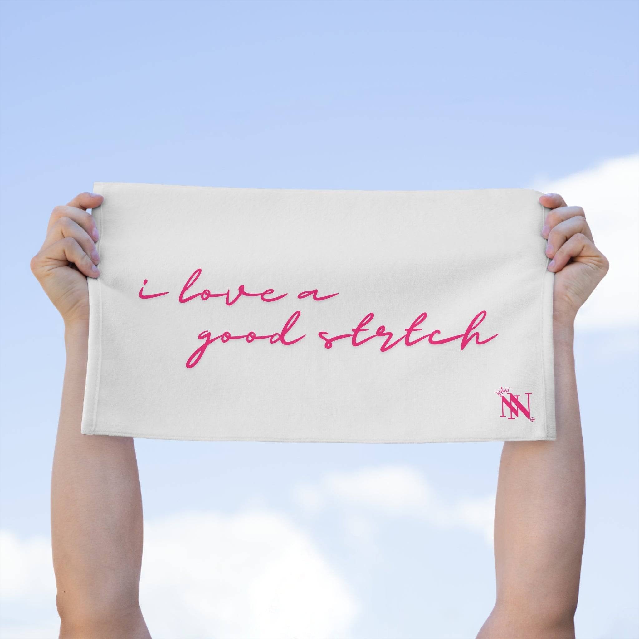 Good Stretch White | Mix & Match Soft Fun-Flirty Lovers’ Towels