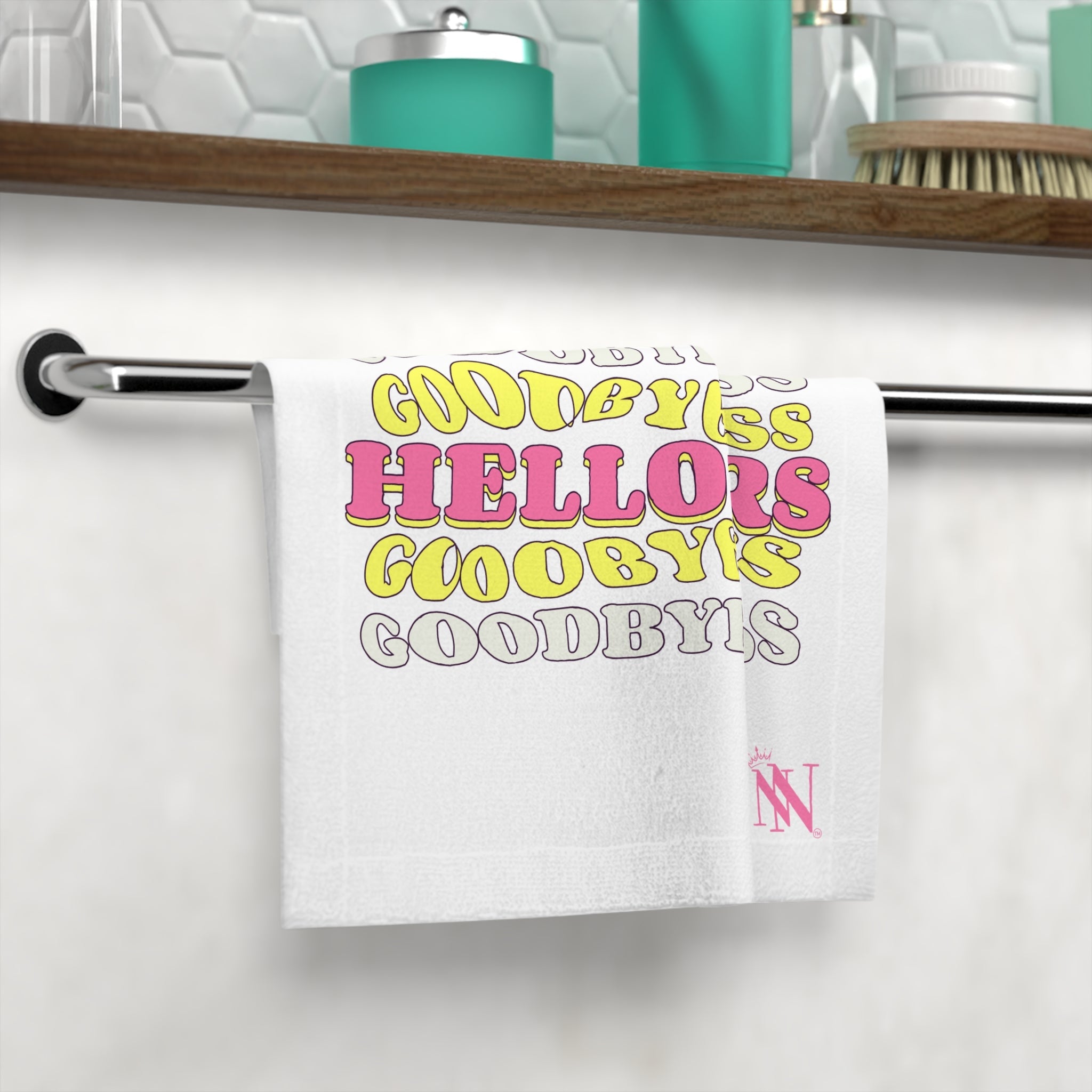 Goodbye Miss Hello Mrs | Mix & Match Lilsâ Fun-Flirty Loversâ Towels