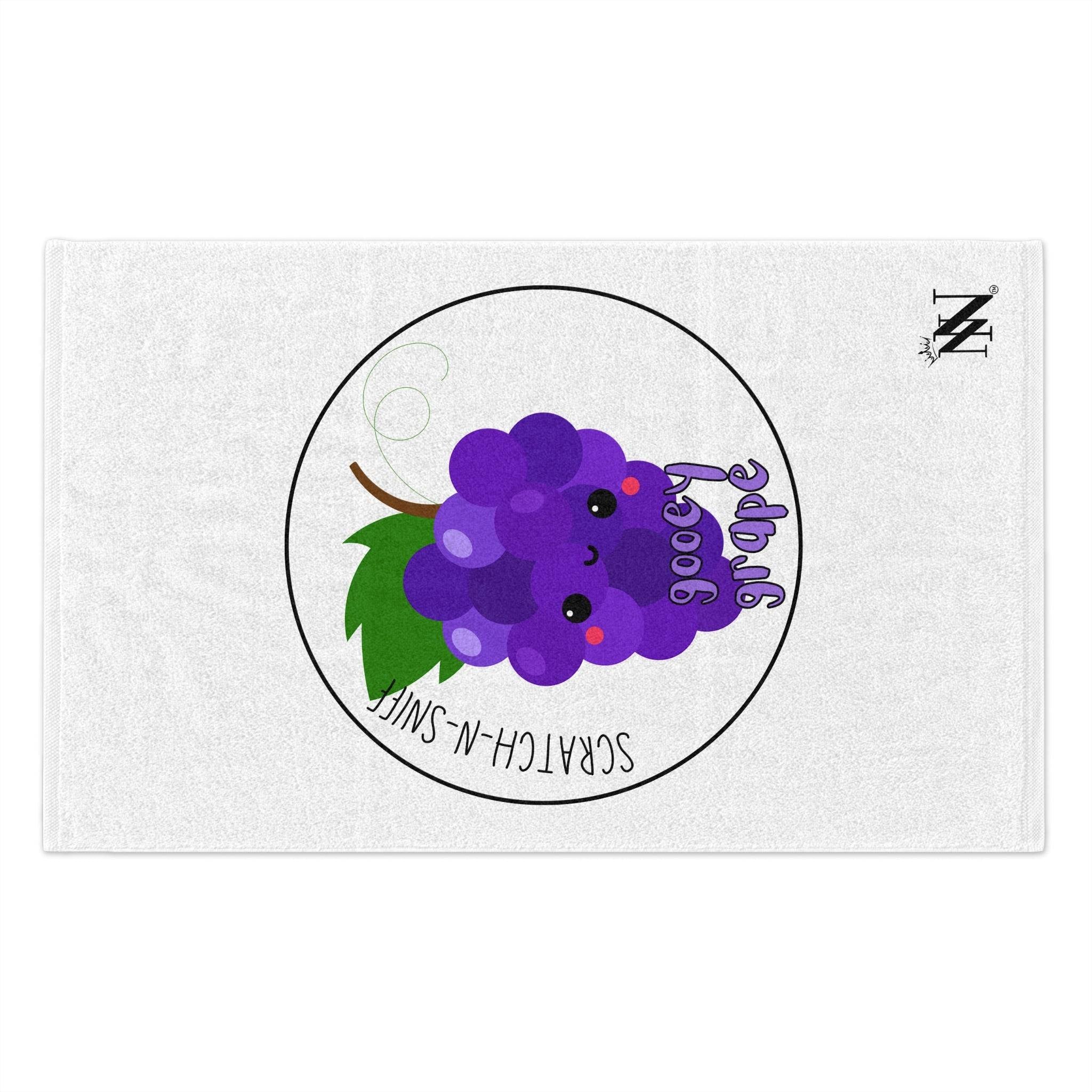 Gooey Grape Scratch-N-Sniff | Mix & Match Soft Fun-Flirty Lovers’ Towels