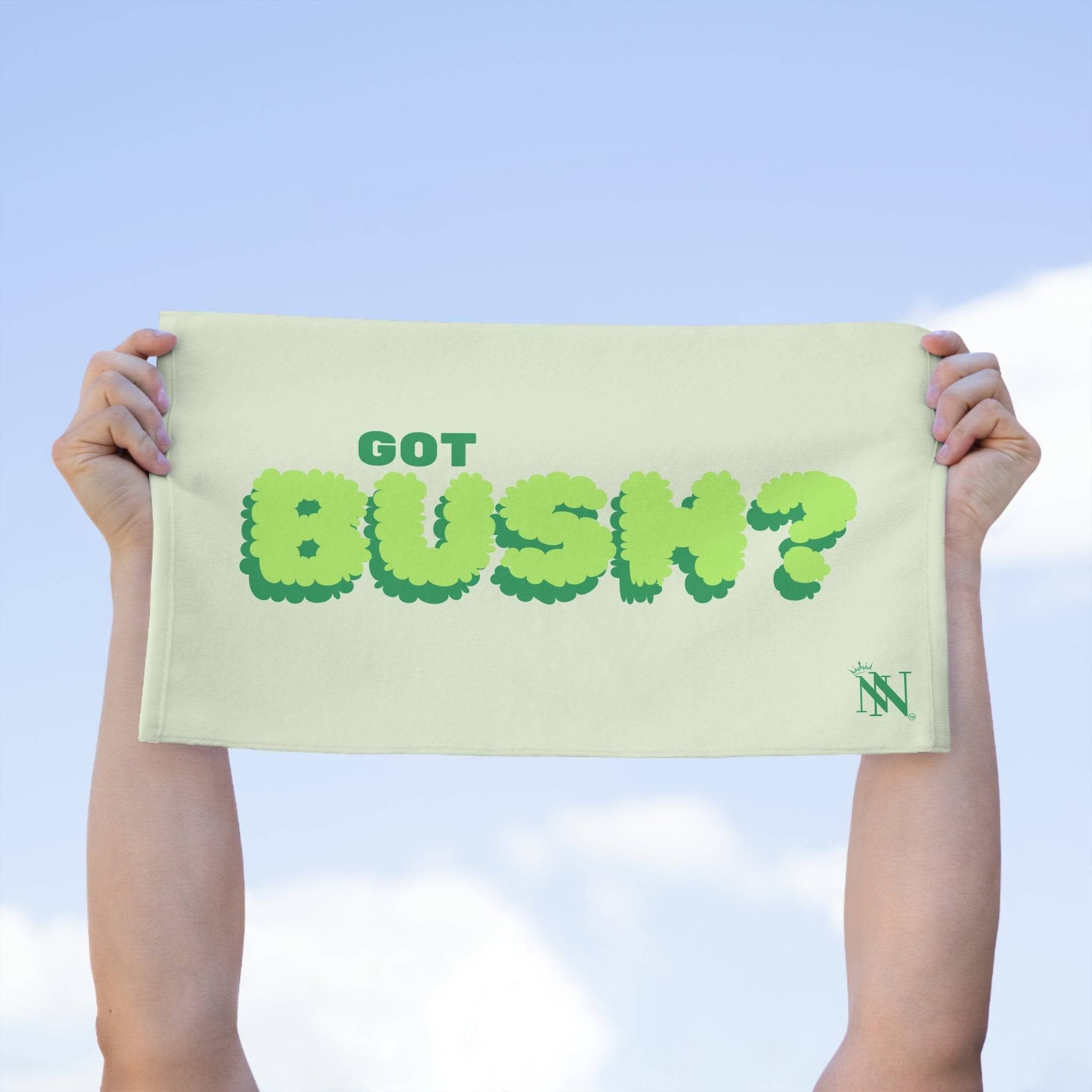 Got Bush? | Mix & Match Soft Fun-Flirty Lovers’ Towels