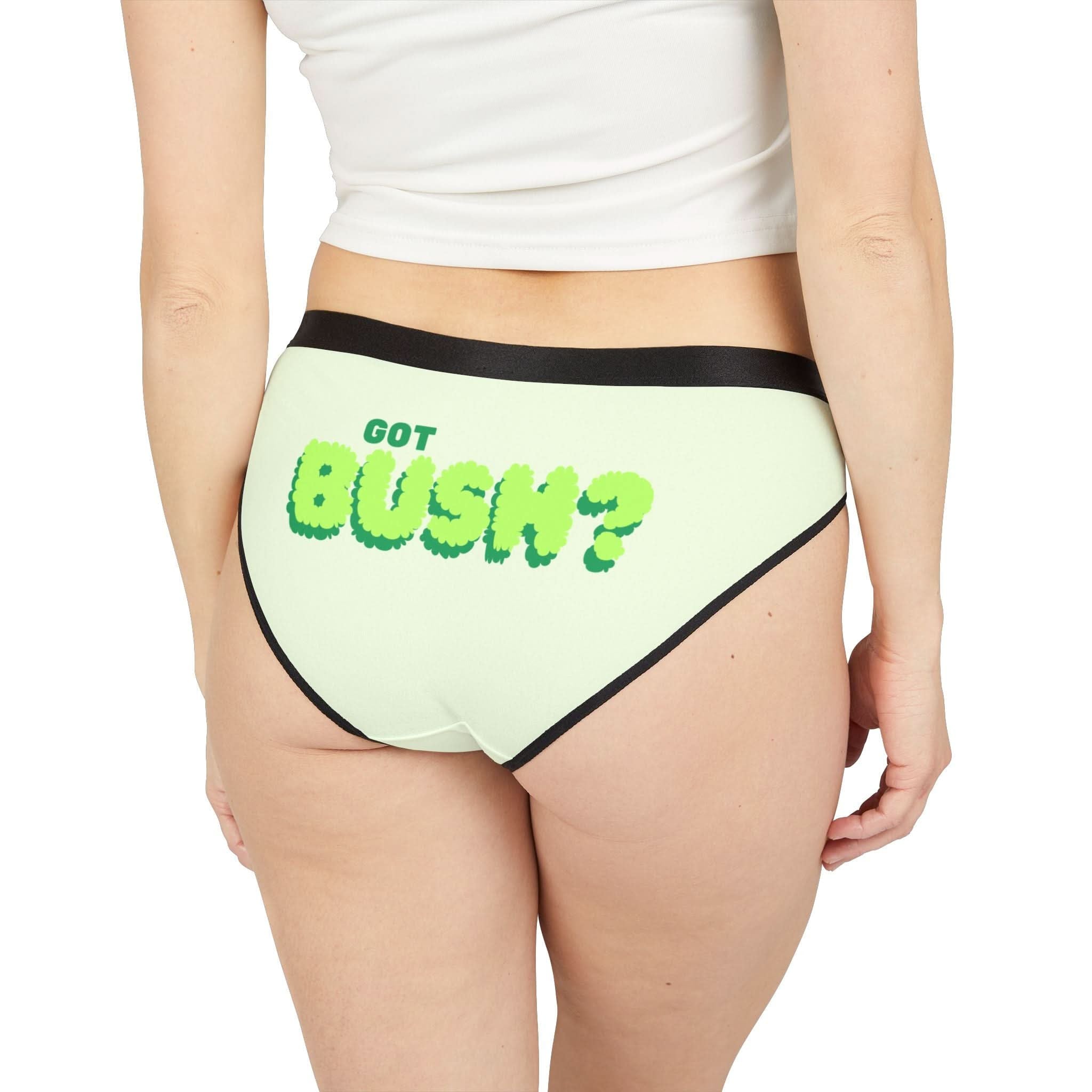 Got Bush? | Mix & Match Women’s Fun-Flirty Lovers’ Panties