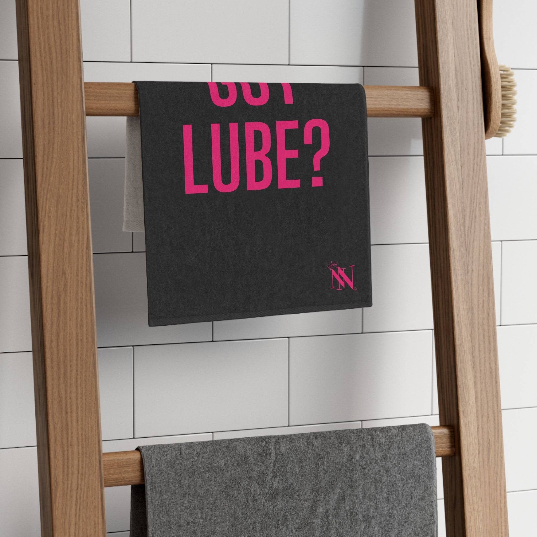 Got Lube? | Mix & Match Soft Fun-Flirty Lovers’ Towels
