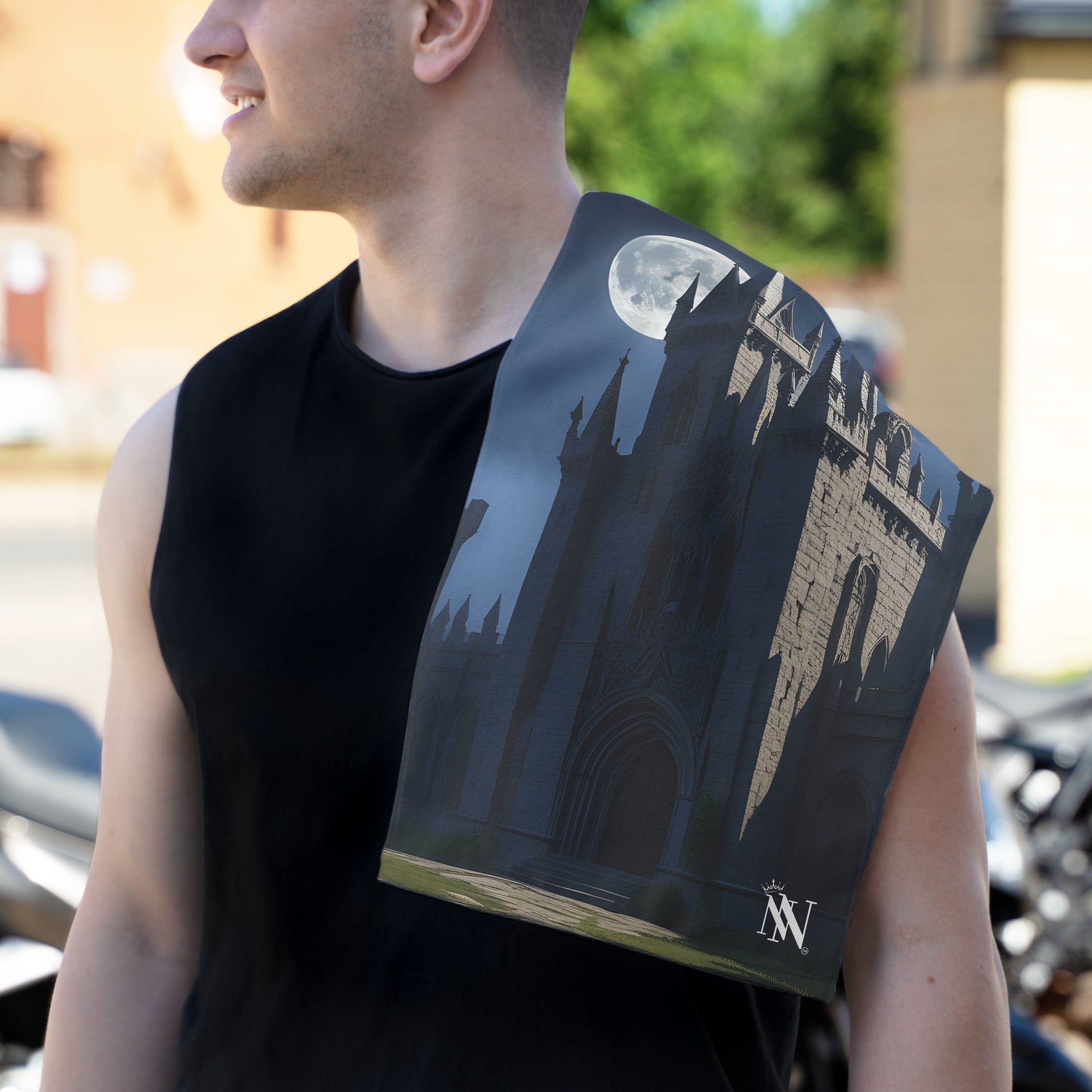 Gothic Castle Moonlight Roleplay | Mix & Match Soft Fun-Flirty Lovers’ Towels