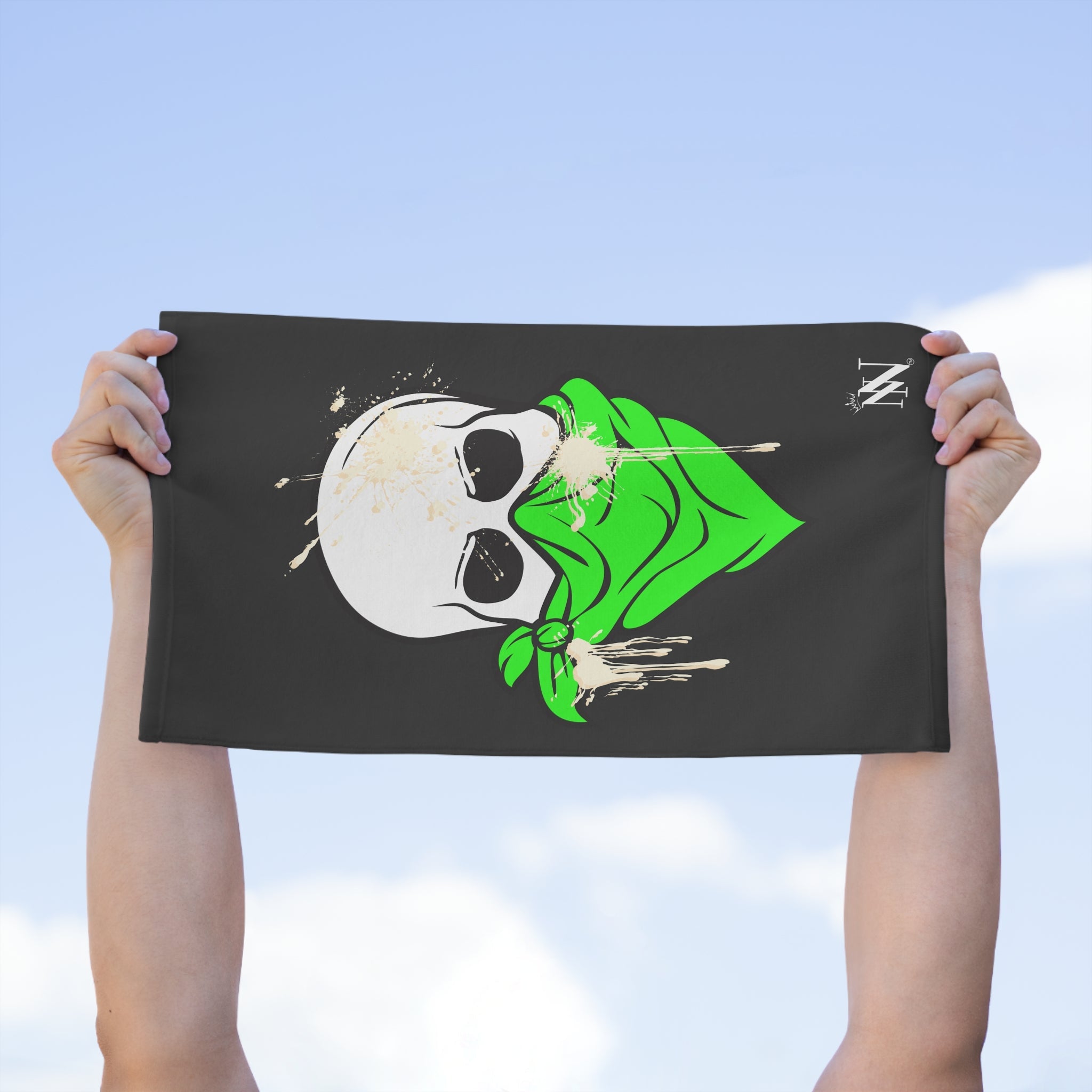 Green Cum Bandit | Mix & Match Soft Fun-Flirty Lovers’ Towels