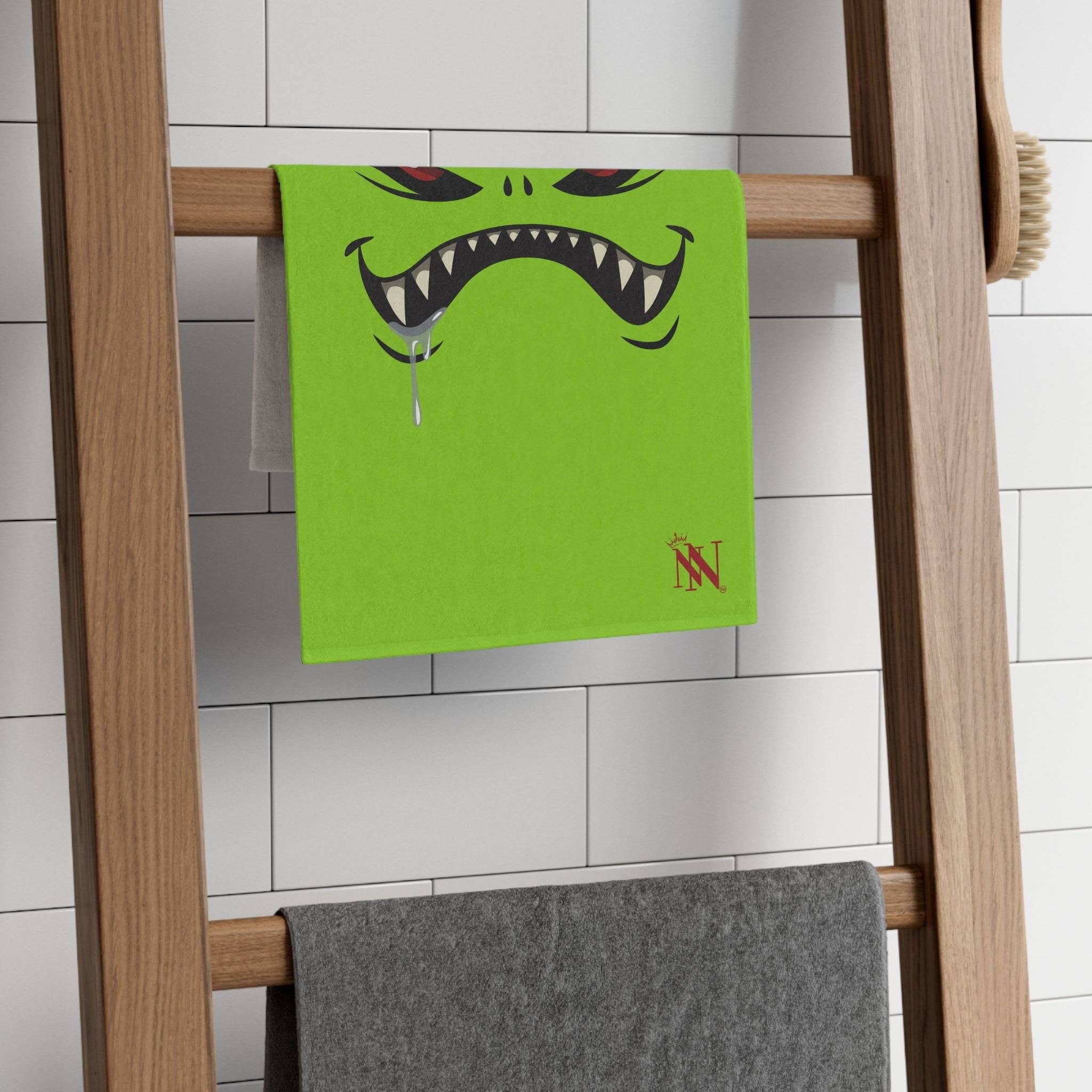 Green Monster | Mix & Match Soft Fun-Flirty Lovers’ Towels