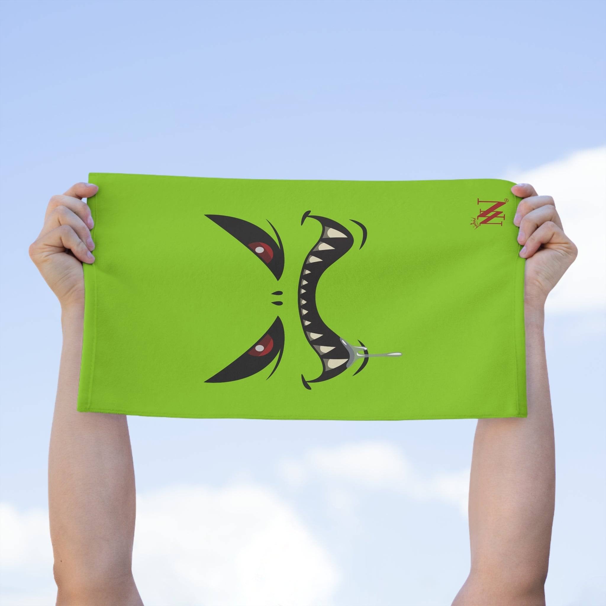 Green Monster | Mix & Match Soft Fun-Flirty Lovers’ Towels
