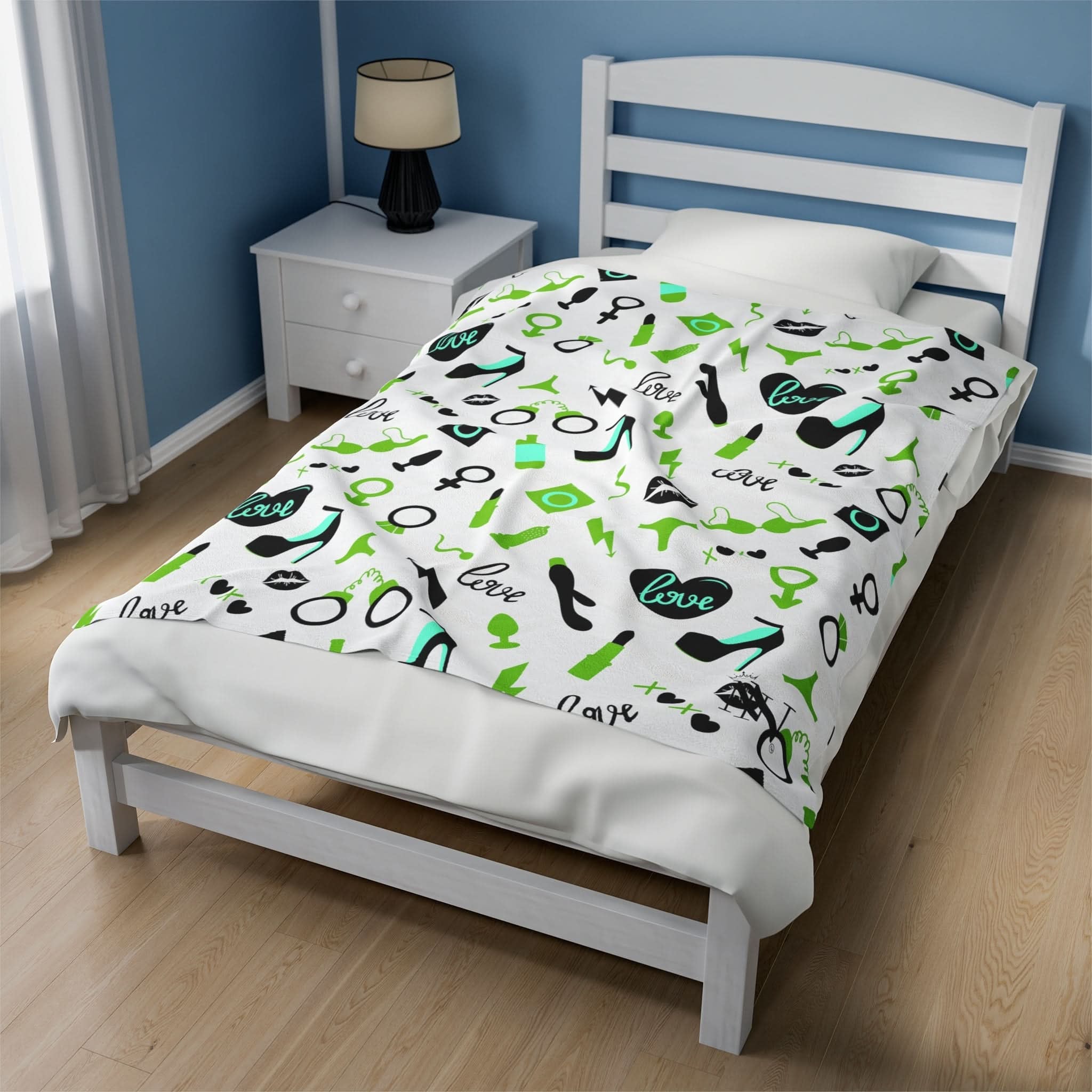 Green Sex Toys | Mix & Match Fun-Flirty Loversā Blankets