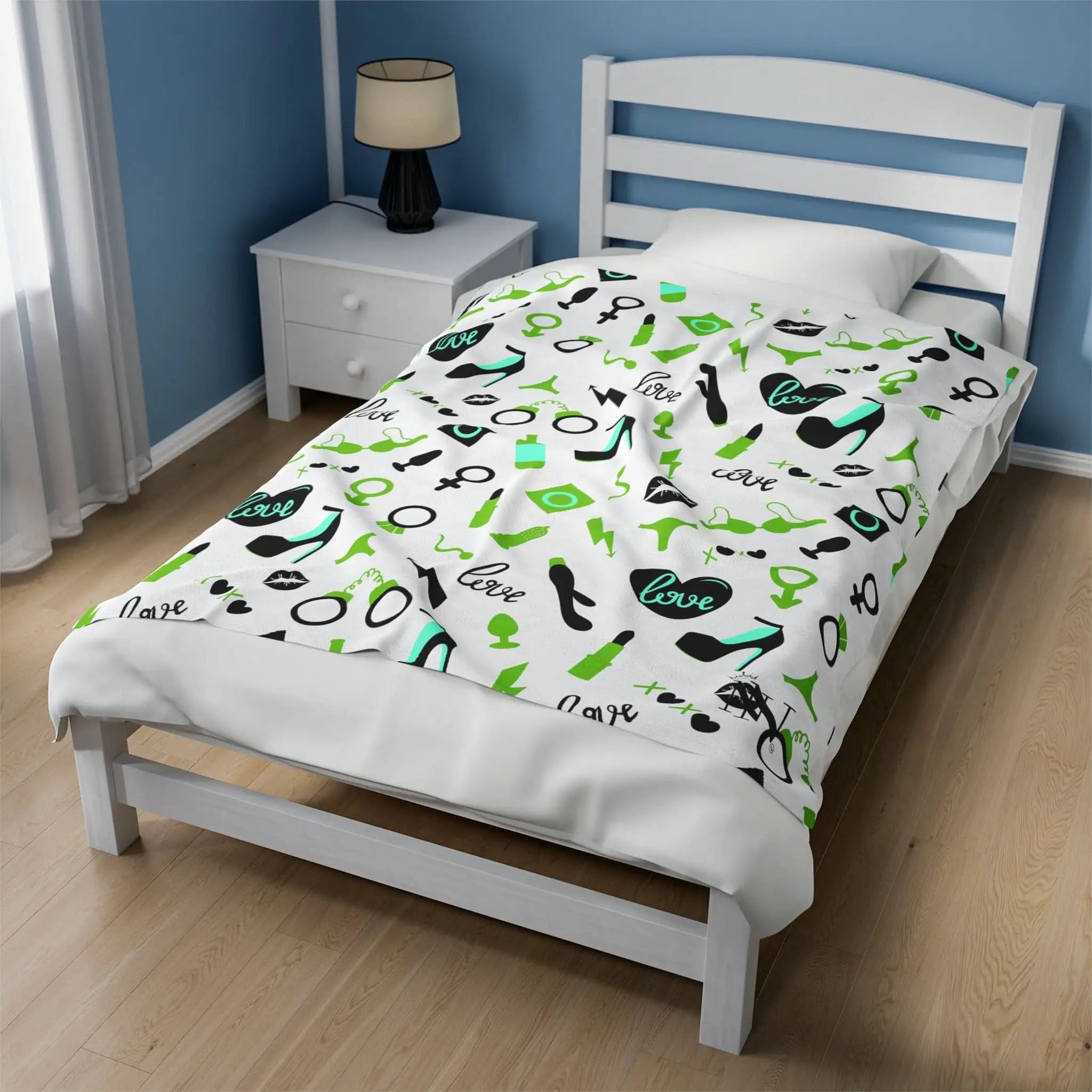Green Sex Toys | Mix & Match Fun-Flirty Lovers’ Blankets