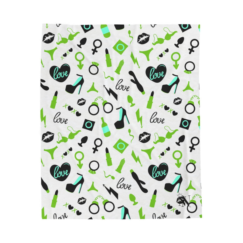 Green Sex Toys | Mix & Match Fun-Flirty Lovers’ Blankets