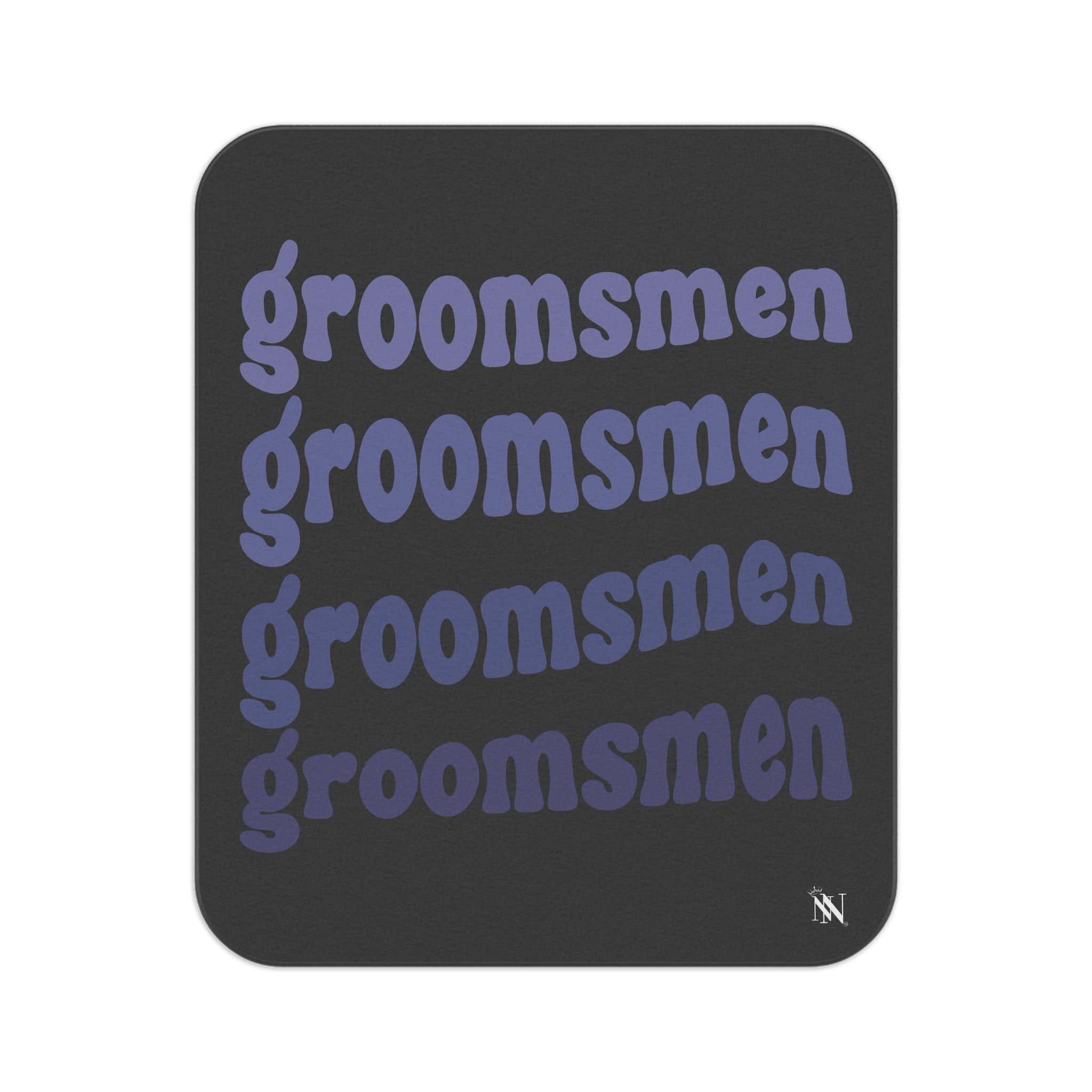 Groomsmen Bachelor Party | Mix Match Fun-Flirty Lovers’ Water-Resistant Blankets