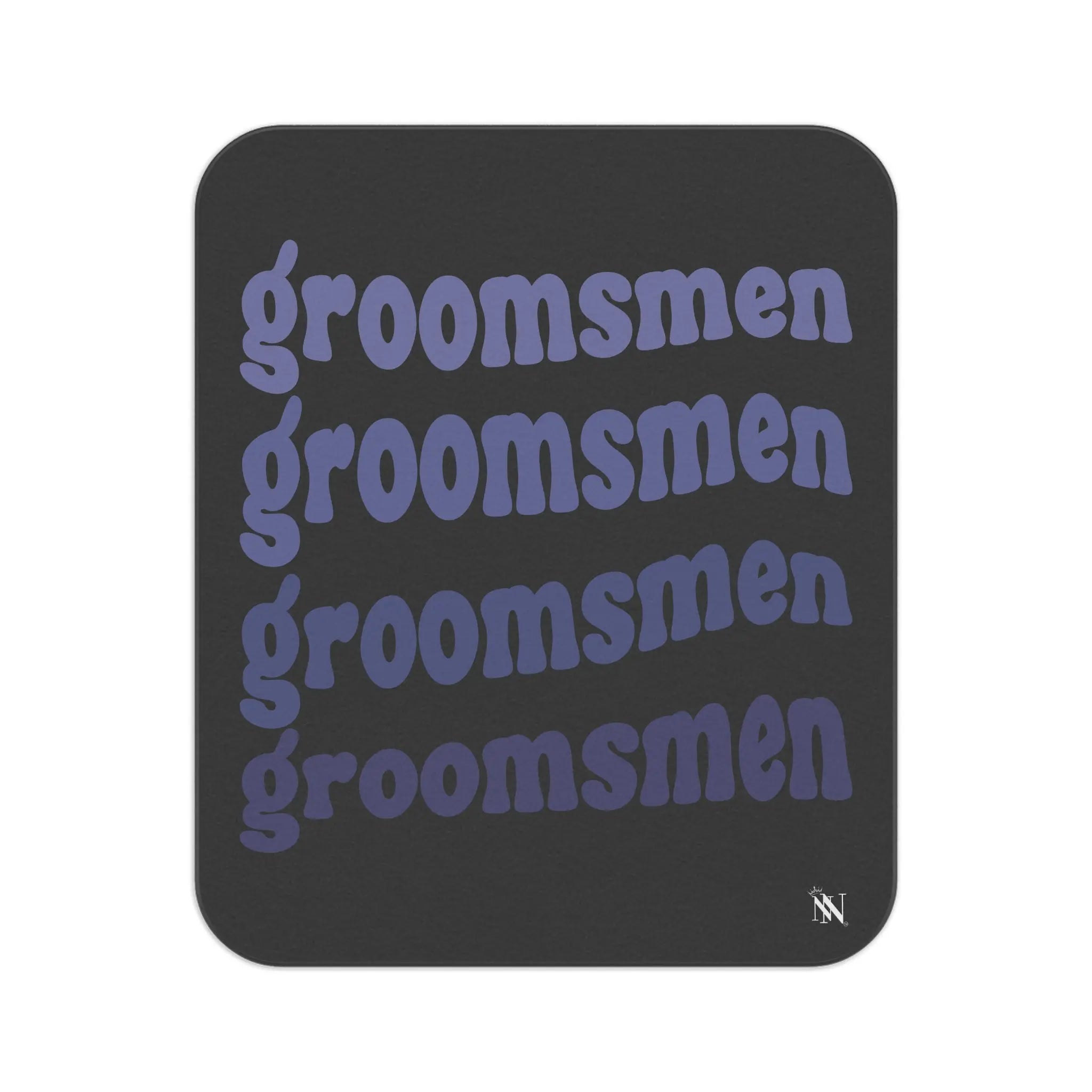 Groomsmen Bachelor Party | Mix Match Fun-Flirty Lovers’ Water-Resistant Blankets