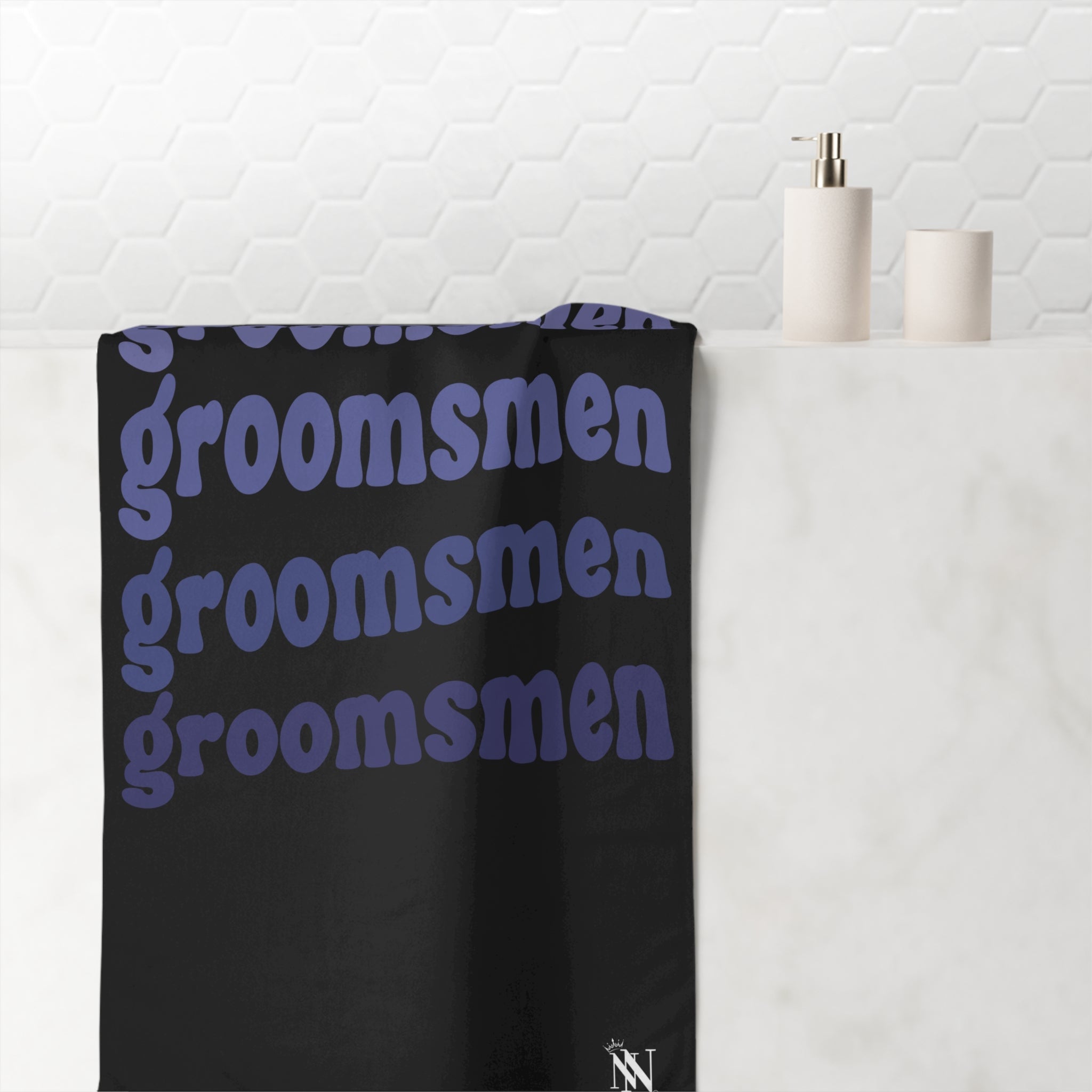 Groomsmen Bachelor Party | Mix & Match XL Fun-Flirty Lovers’ Towels