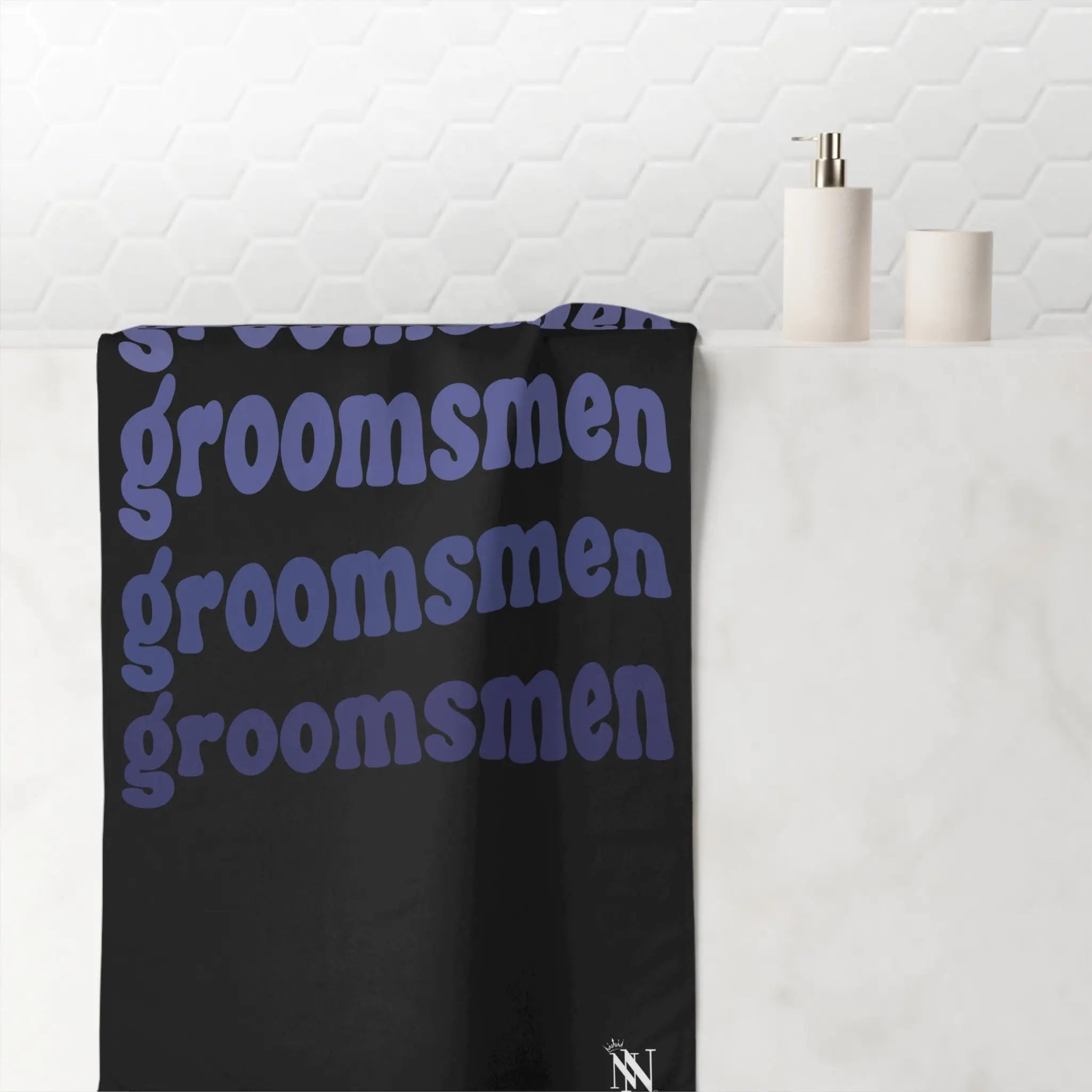 Groomsmen Bachelor Party | Mix & Match XL Fun-Flirty Lovers’ Towels