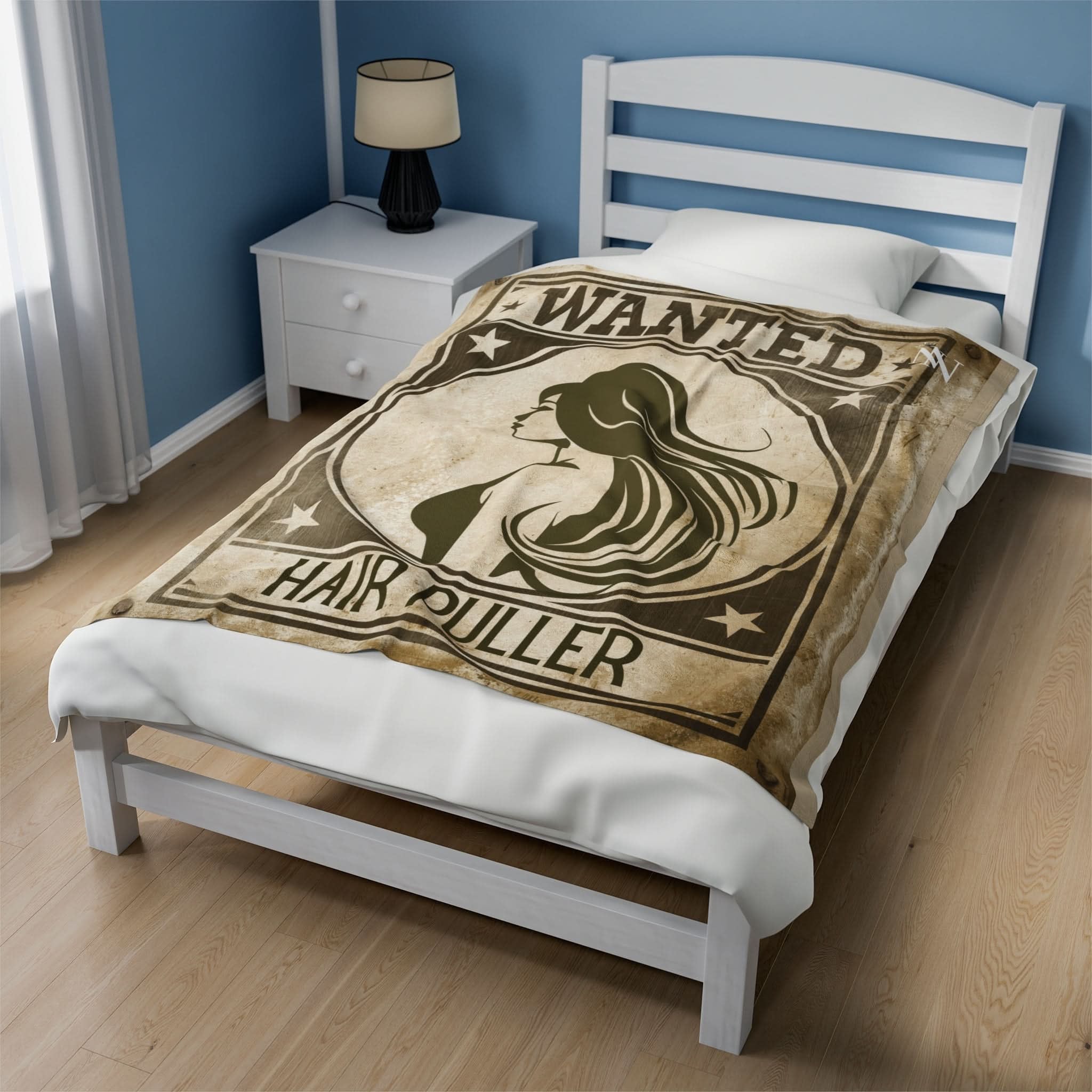 Hair Puller Wanted | Mix & Match Fun-Flirty Lovers’ Blankets