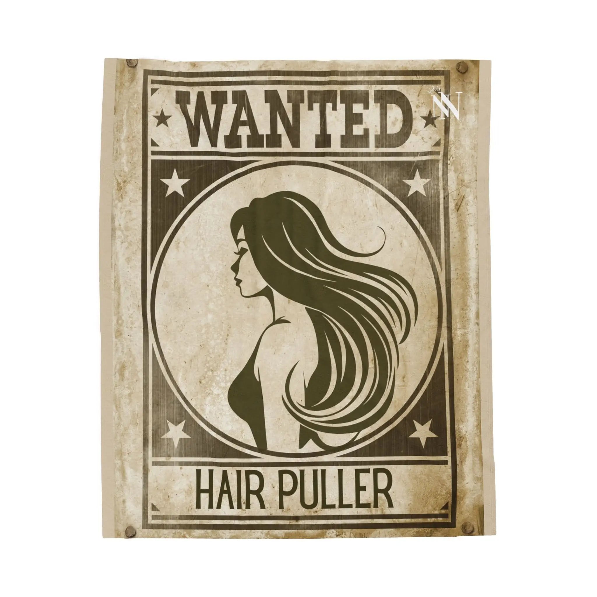Hair Puller Wanted | Mix & Match Fun-Flirty Lovers’ Blankets
