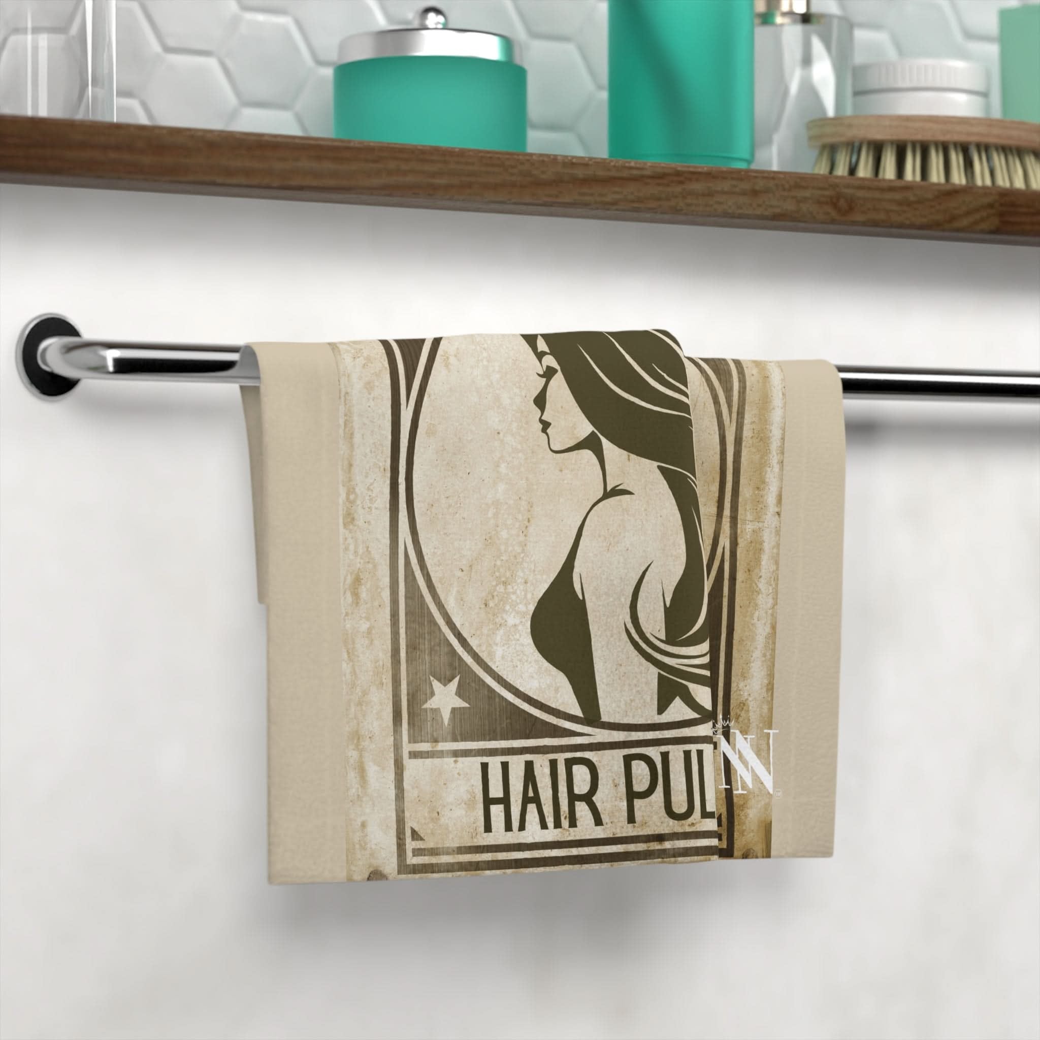 Hair Puller Wanted | Mix & Match Lils’ Fun-Flirty Lovers’ Towels