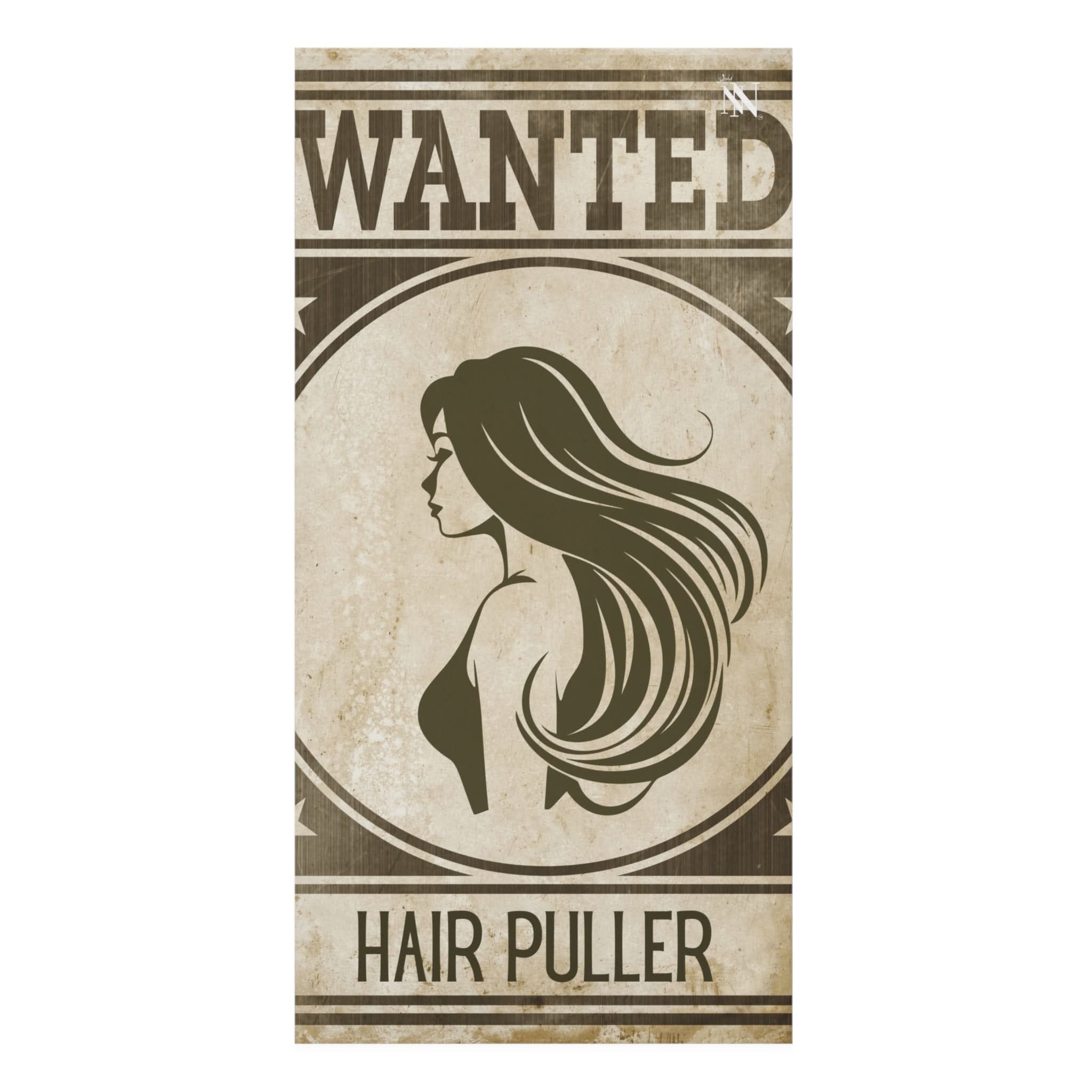 Hair Puller Wanted | Mix & Match Naughty XL Fun-Flirty Lovers’ Towels