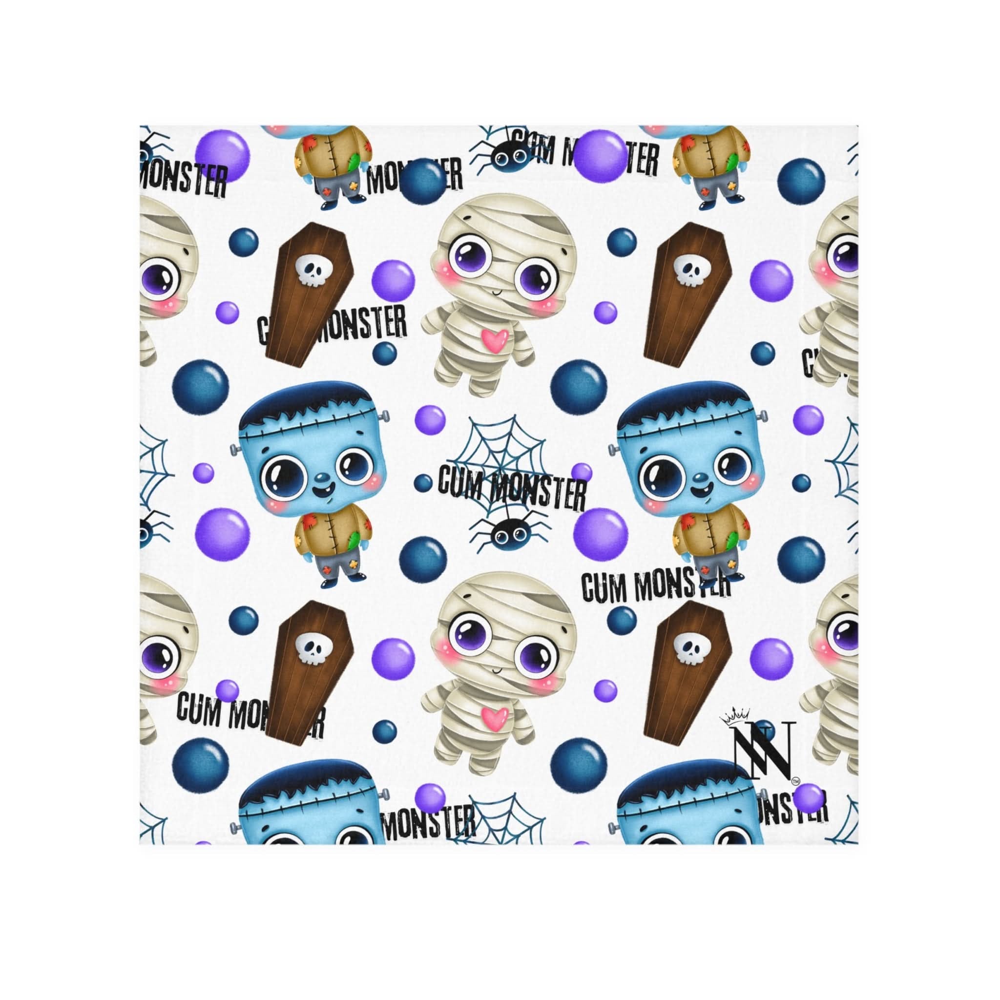 Halloween Cum Monster | Mix & Match Lils’ Fun-Flirty Lovers’ Towels