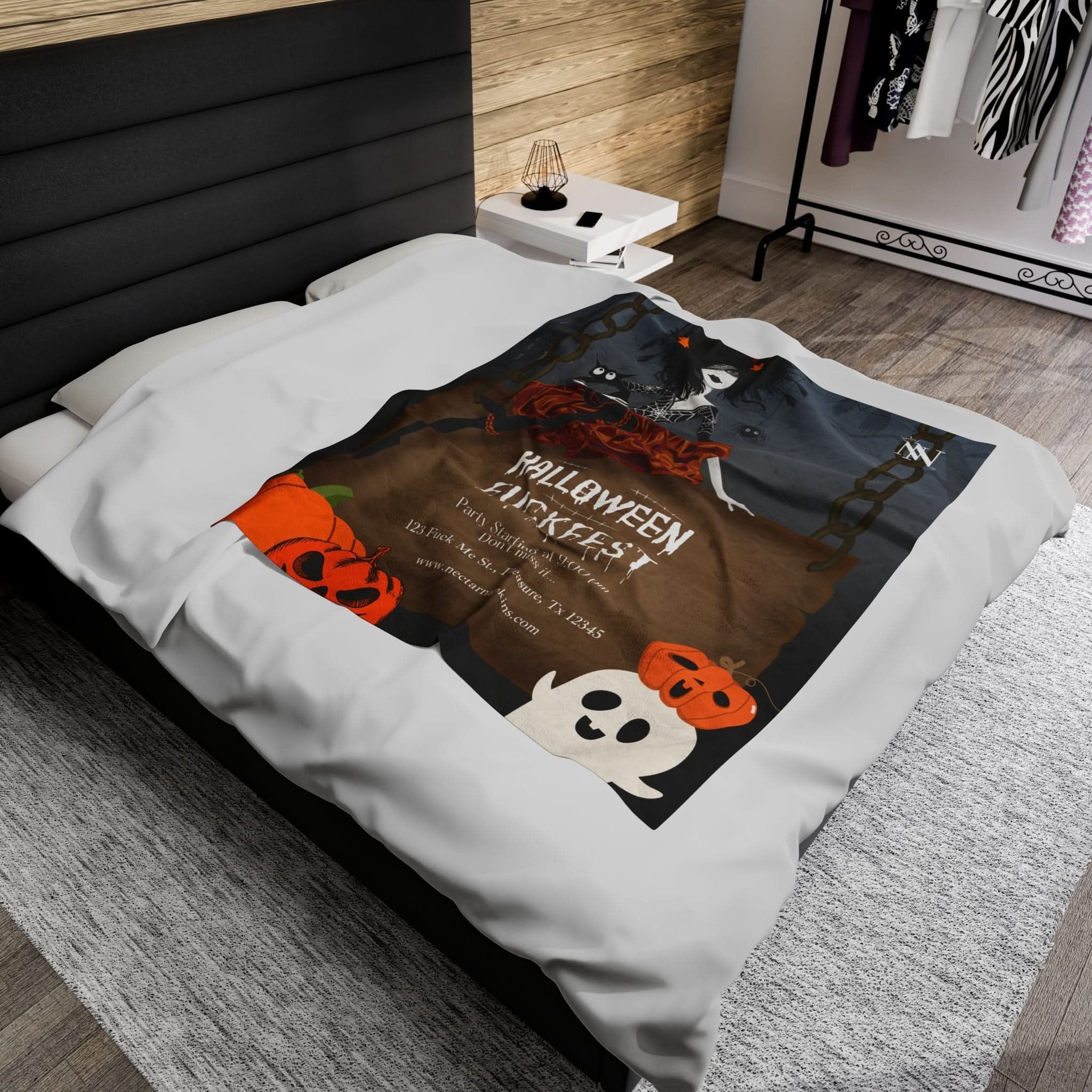 Halloween FuckFest | Mix & Match Fun-Flirty Lovers’ Blankets