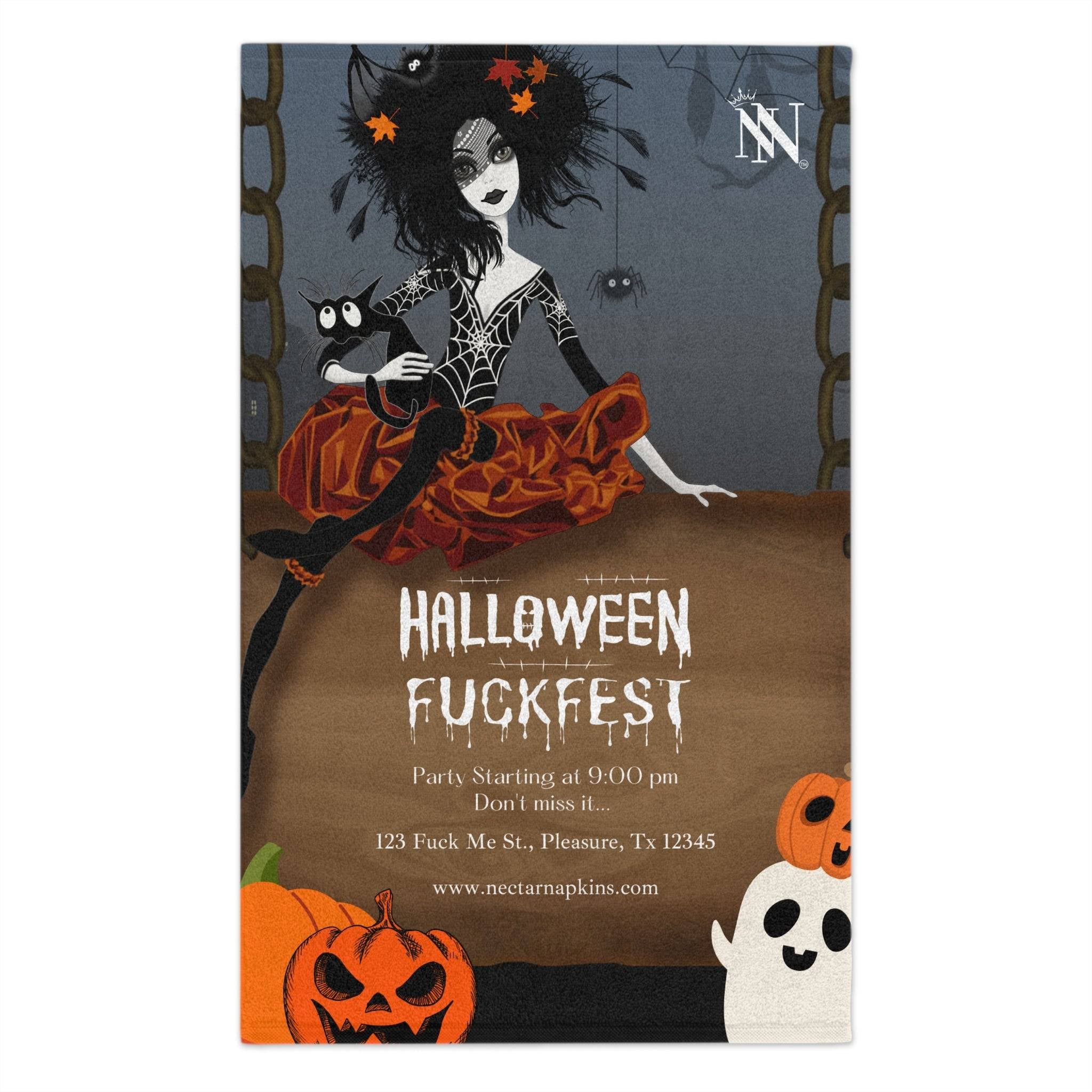 Halloween Fuckfest | Mix & Match Soft Fun-Flirty Lovers’ Towels