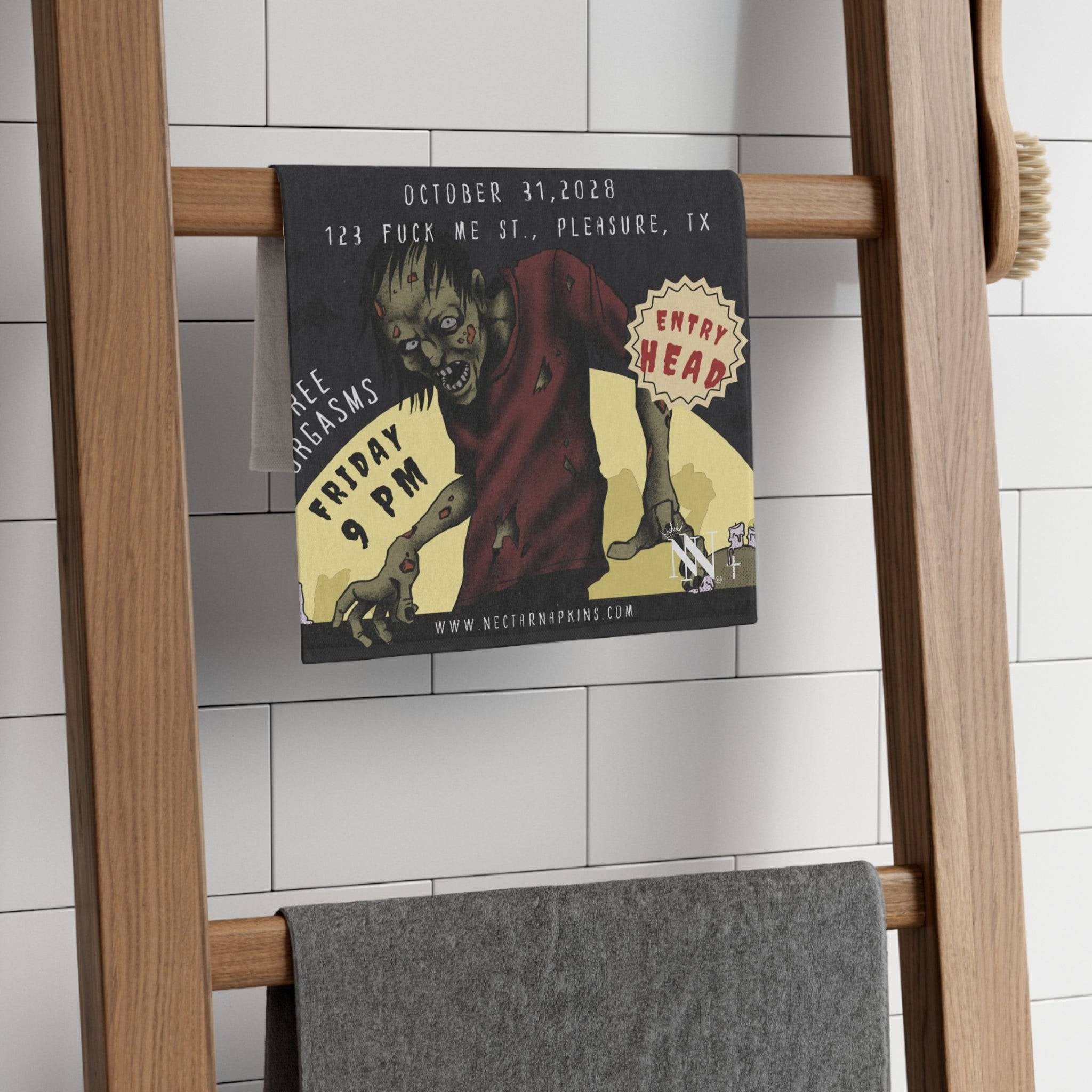 Halloween Zombie | Mix & Match Soft Fun-Flirty Lovers’ Towels