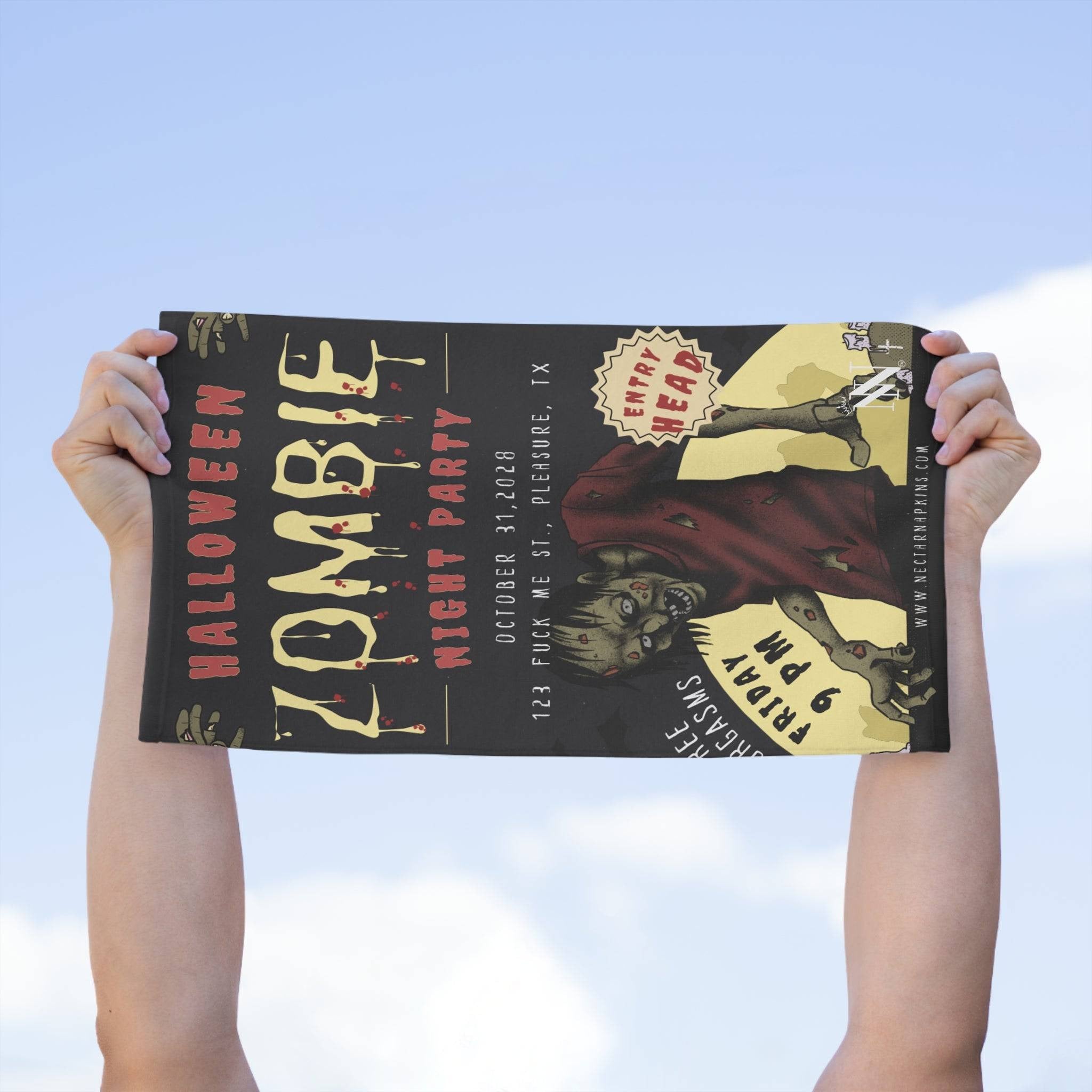 Halloween Zombie | Mix & Match Soft Fun-Flirty Lovers’ Towels