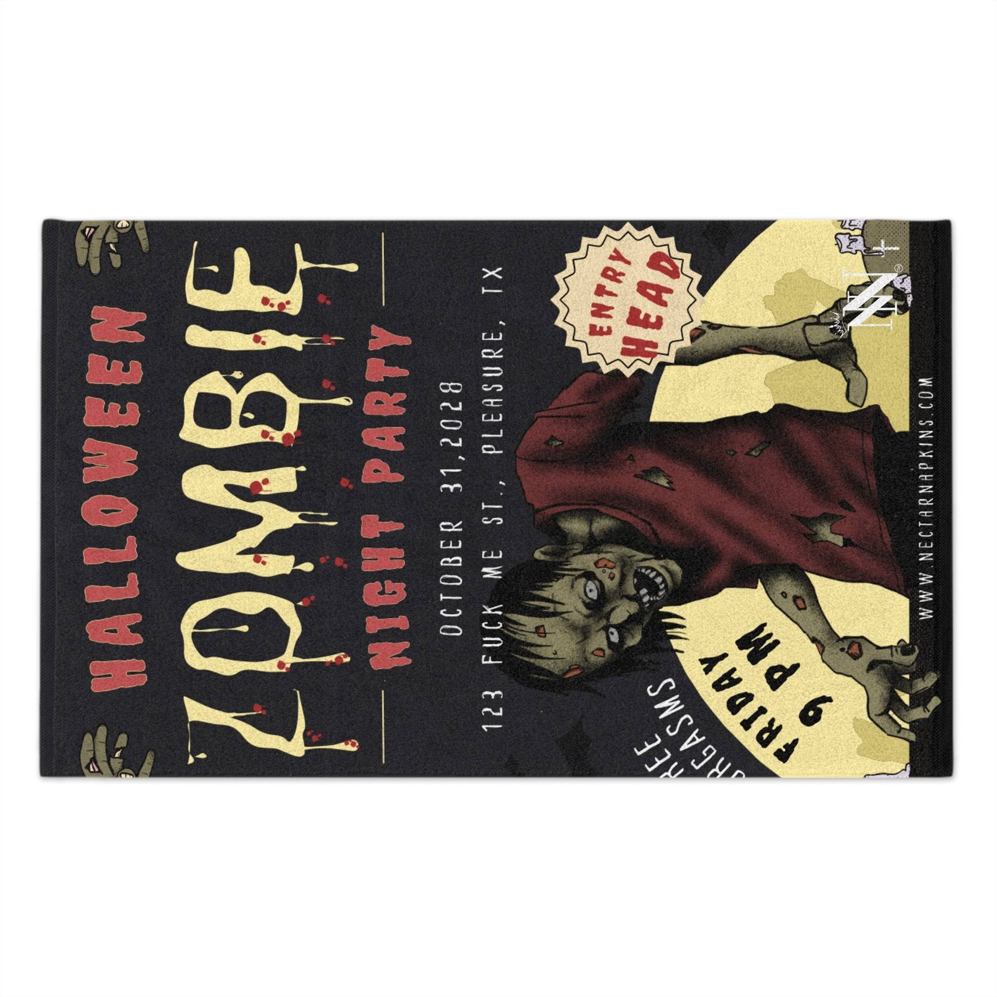 Halloween Zombie | Mix & Match Soft Fun-Flirty Lovers’ Towels