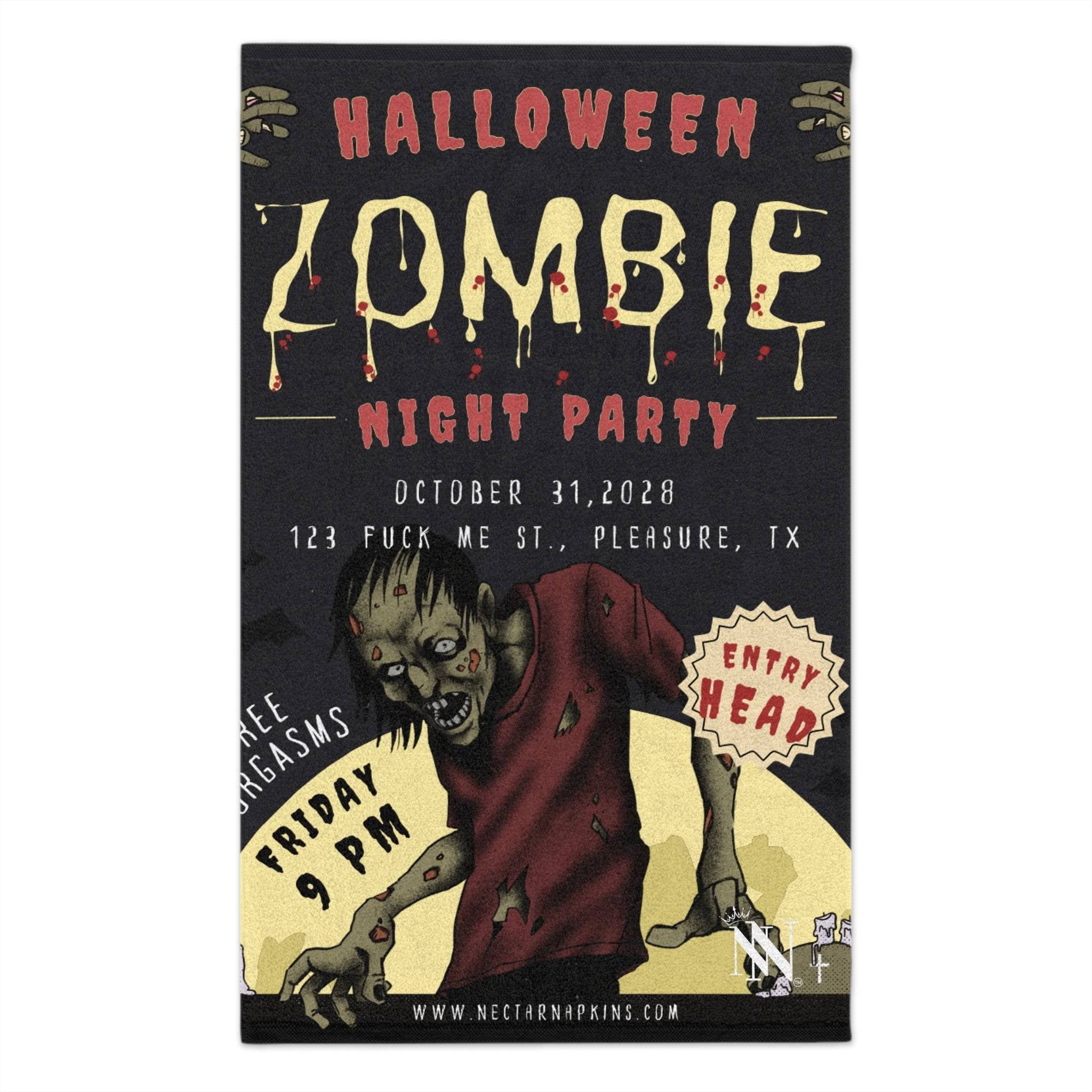 Halloween Zombie | Mix & Match Soft Fun-Flirty Lovers’ Towels