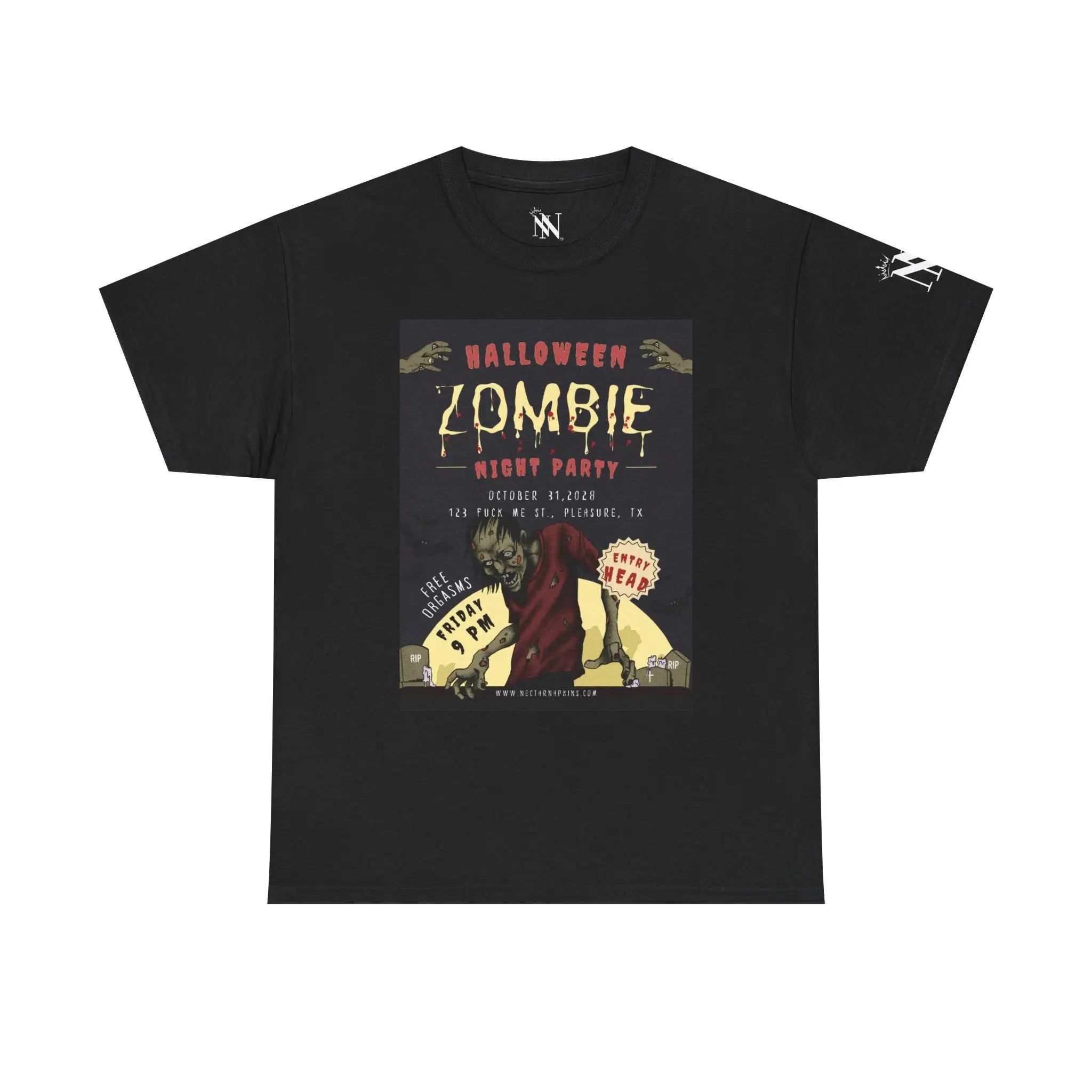 Halloween Zombie Party | Mix & Match 100% Cotton Unisex Fun-Flirty Lovers’ Tees