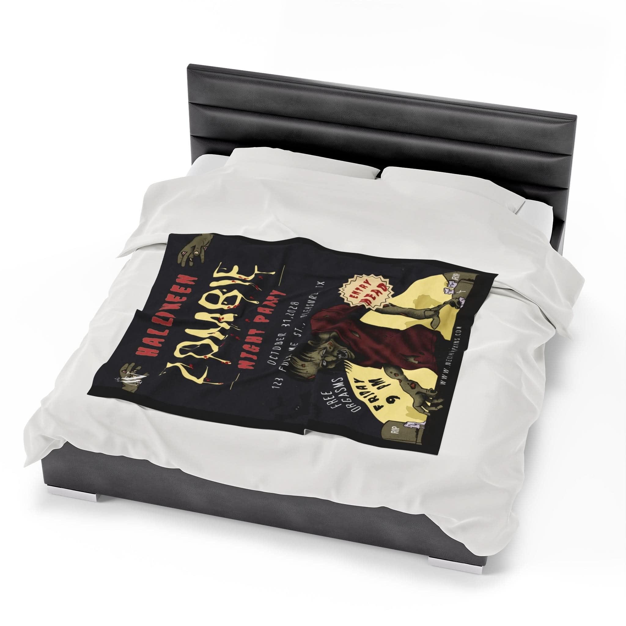 Halloween Zombie Party | Mix & Match Fun-Flirty Lovers’ Blankets