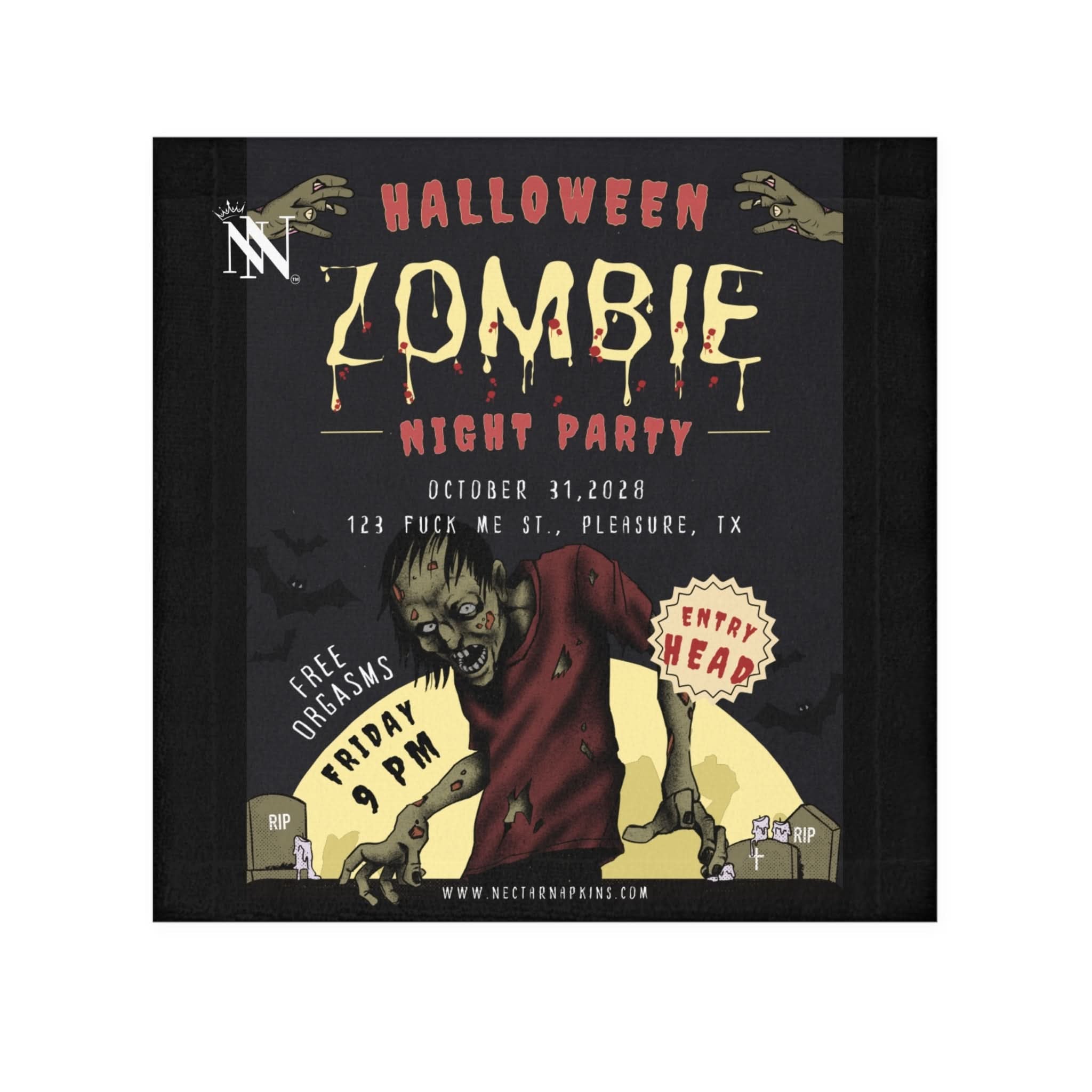 Halloween Zombie Party | Mix & Match Lils’ Fun-Flirty Lovers’ Towels