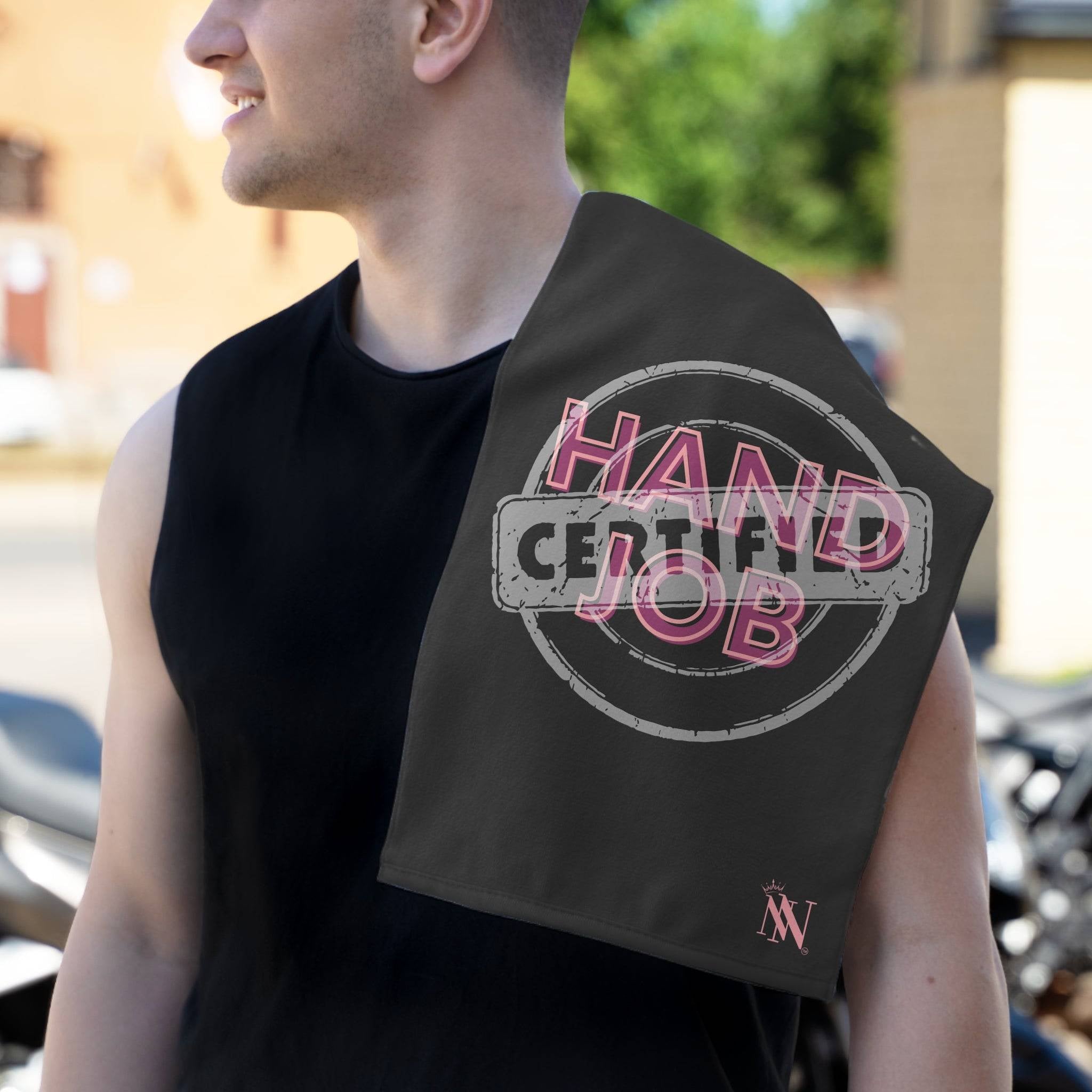 Hand Job Certified | Mix & Match Soft Fun-Flirty Lovers’ Towels