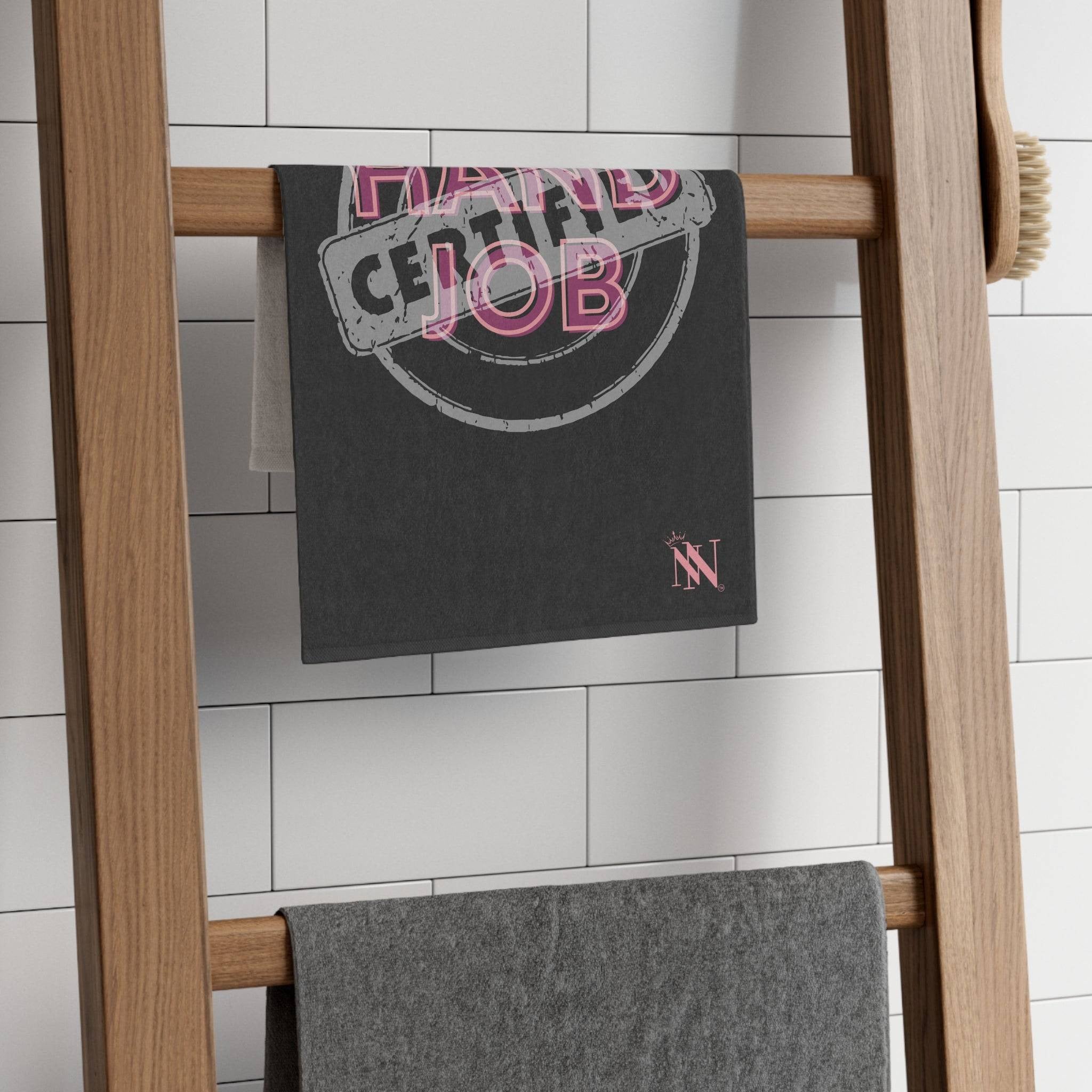 Hand Job Certified | Mix & Match Soft Fun-Flirty Lovers’ Towels