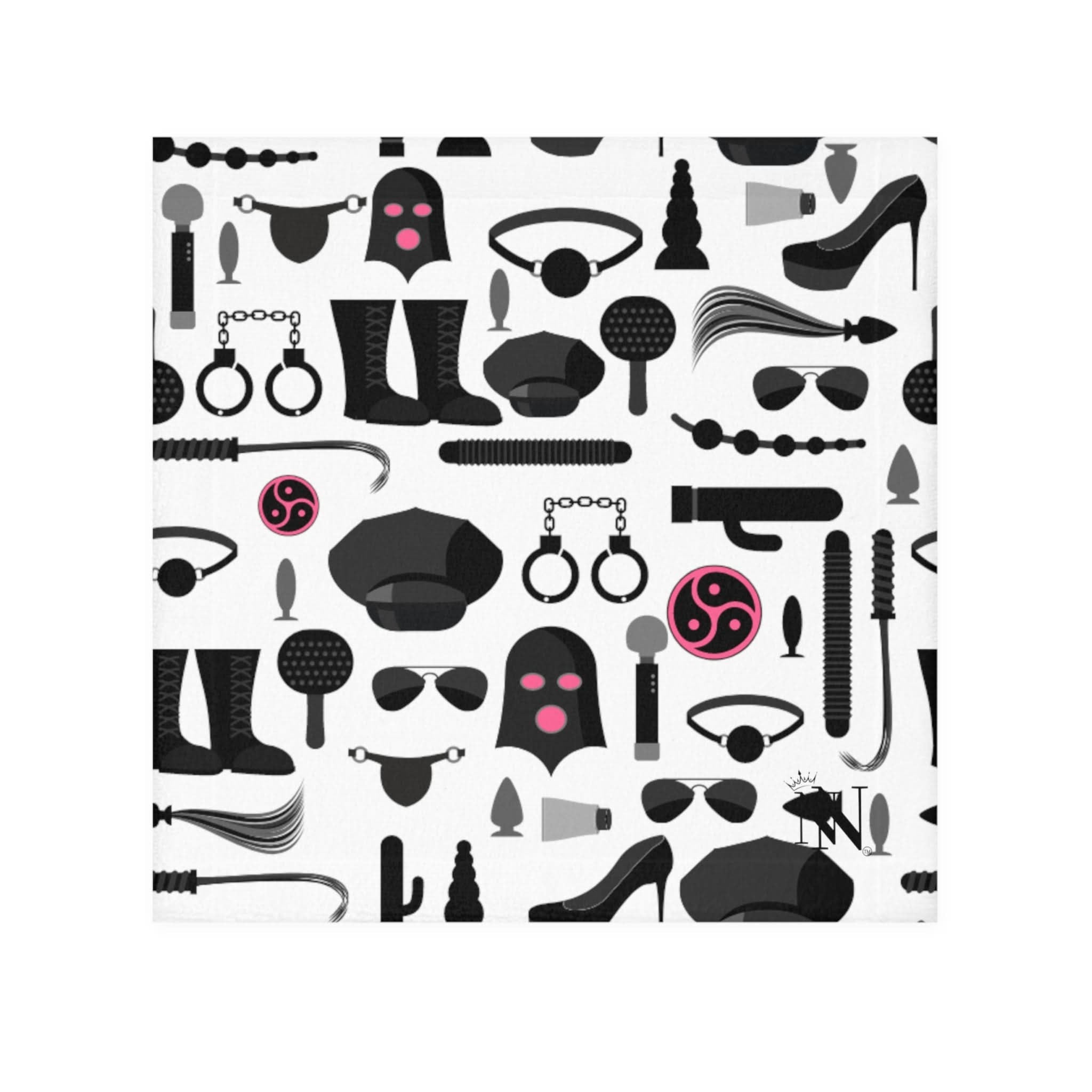 Handcuffs Bondage | Mix & Match Lilsâ Fun-Flirty Loversâ Towels