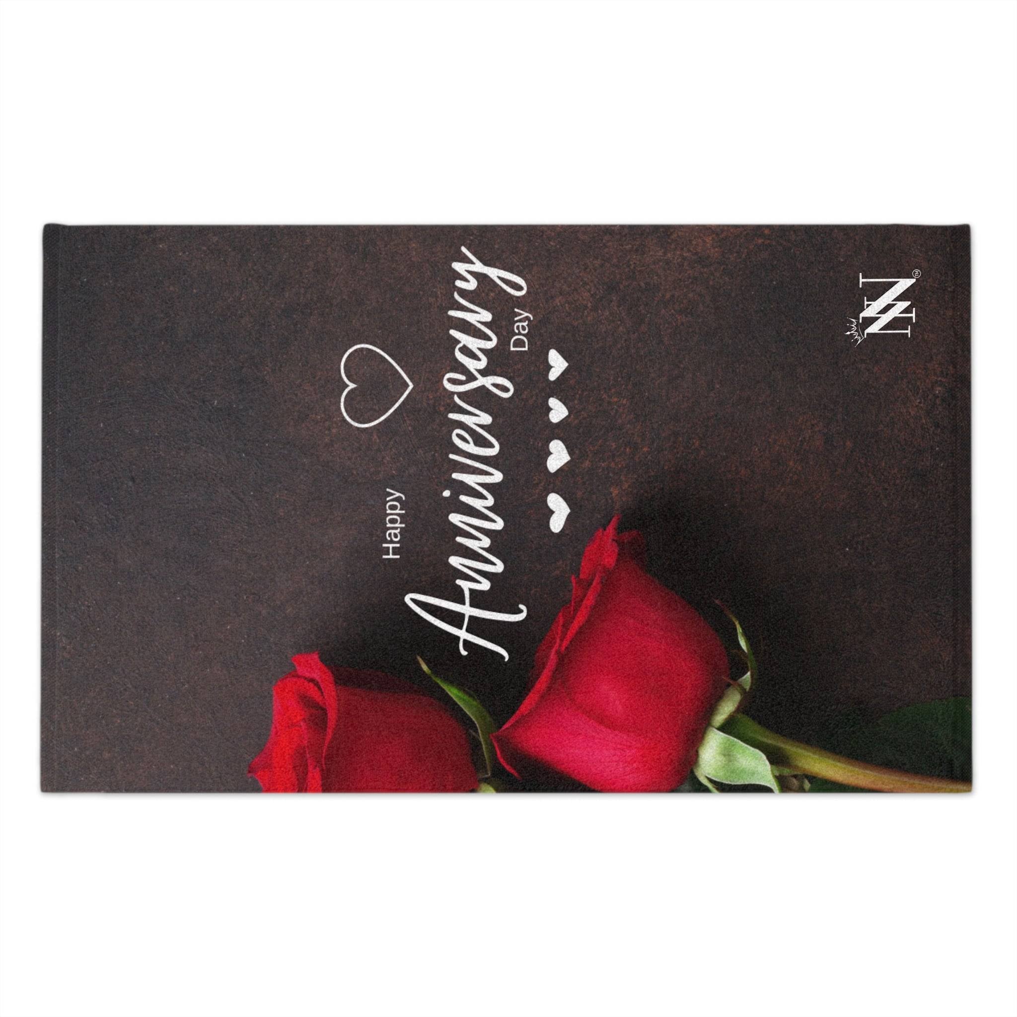 Happy Anniversary Day | Mix & Match Soft Fun-Flirty Lovers’ Towels