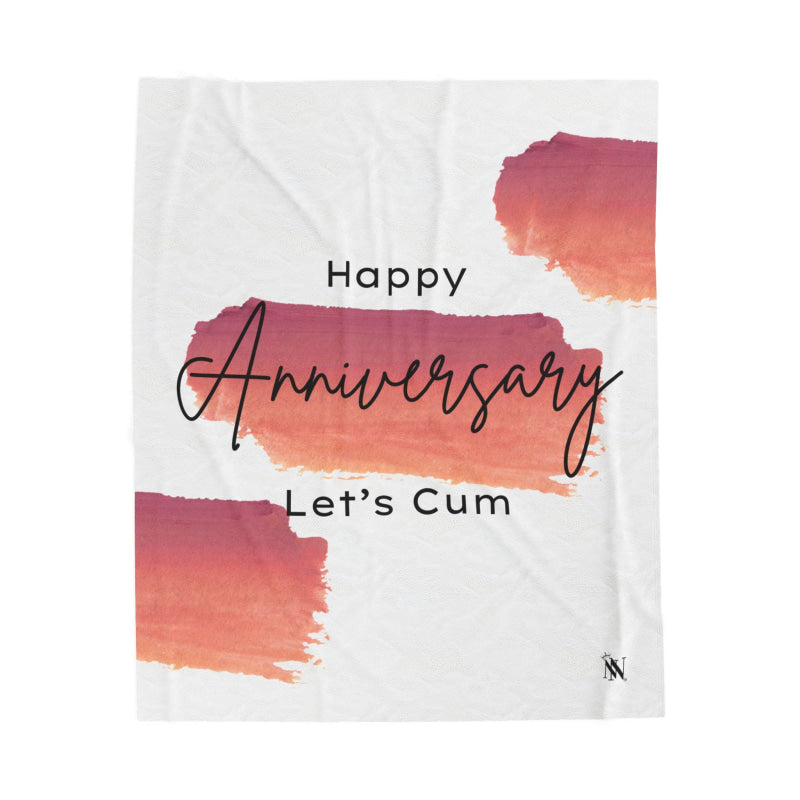 Happy Anniversary Let’s Cum | Mix & Match Fun-Flirty Lovers’ Blankets