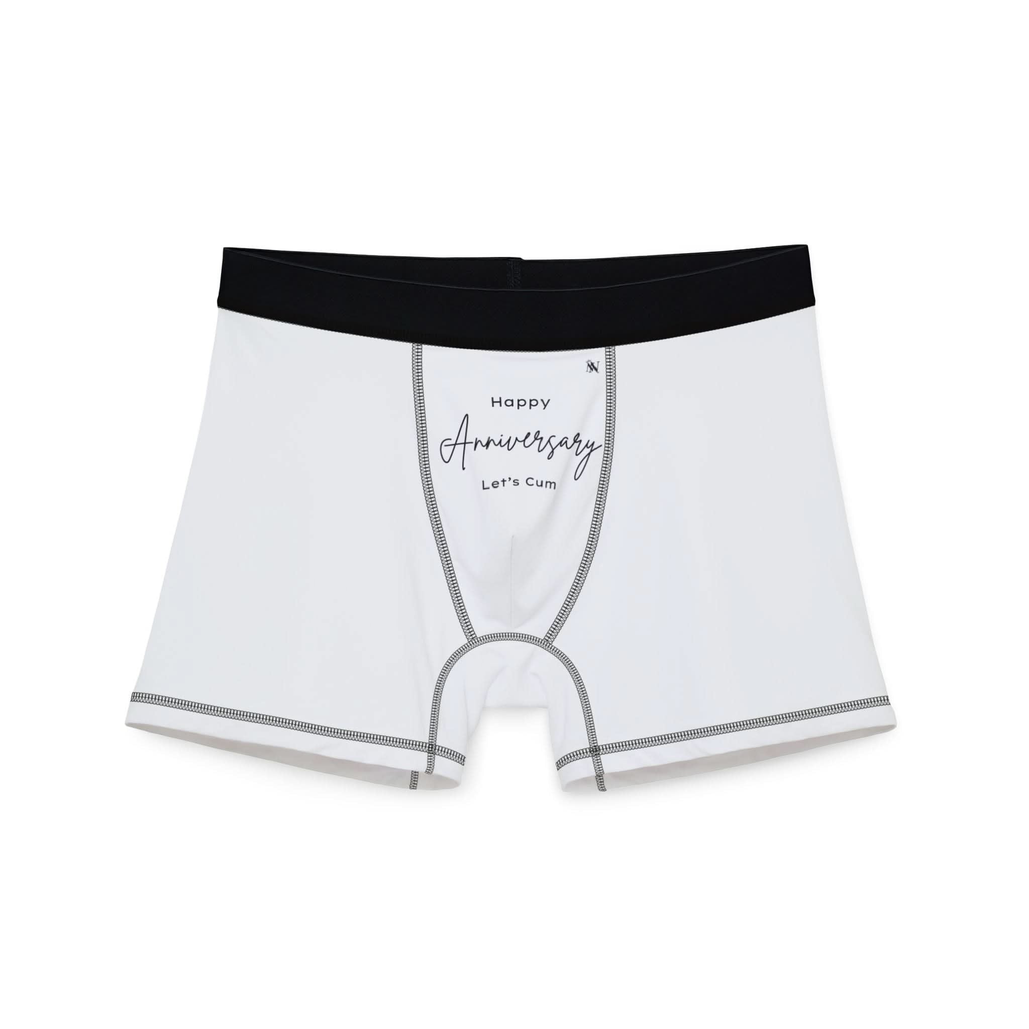 Happy Anniversary Let’s Cum | Mix & Match Fun-Flirty Lovers’ Boxer Briefs
