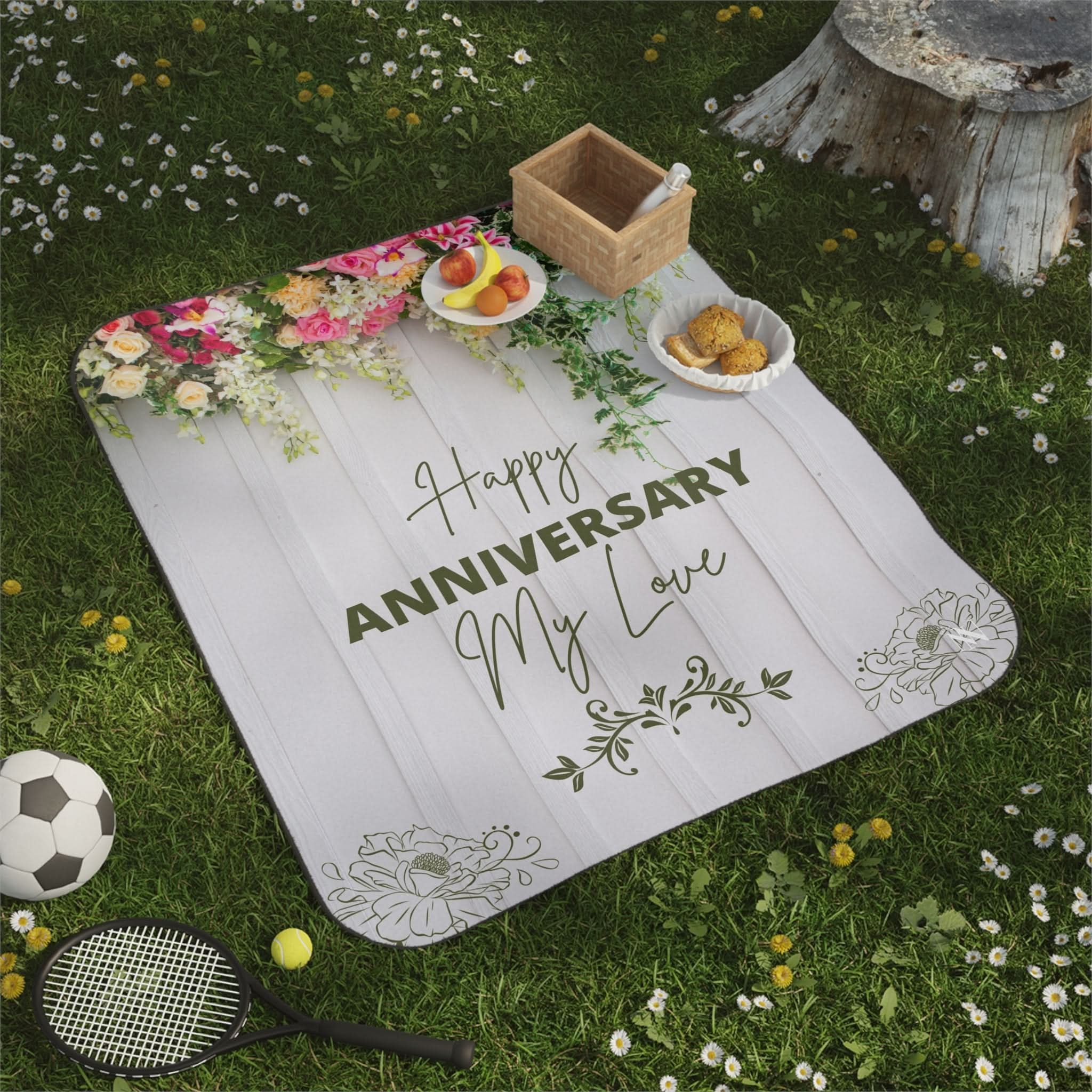 Happy Anniversary | Mix Match Fun-Flirty Lovers’ Water-Resistant Blankets
