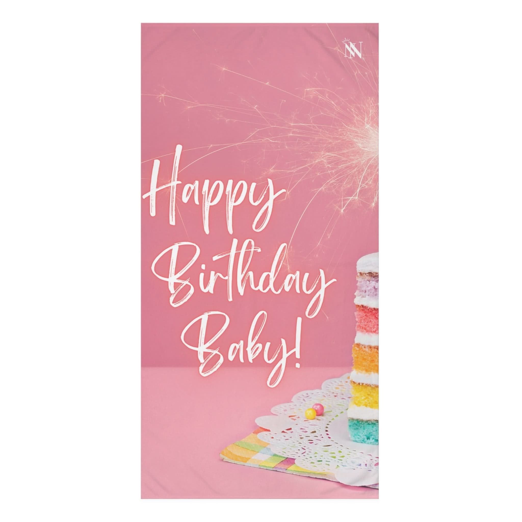 Happy Birthday Baby! | Mix & Match Naughty XL Fun-Flirty Lovers’ Towels