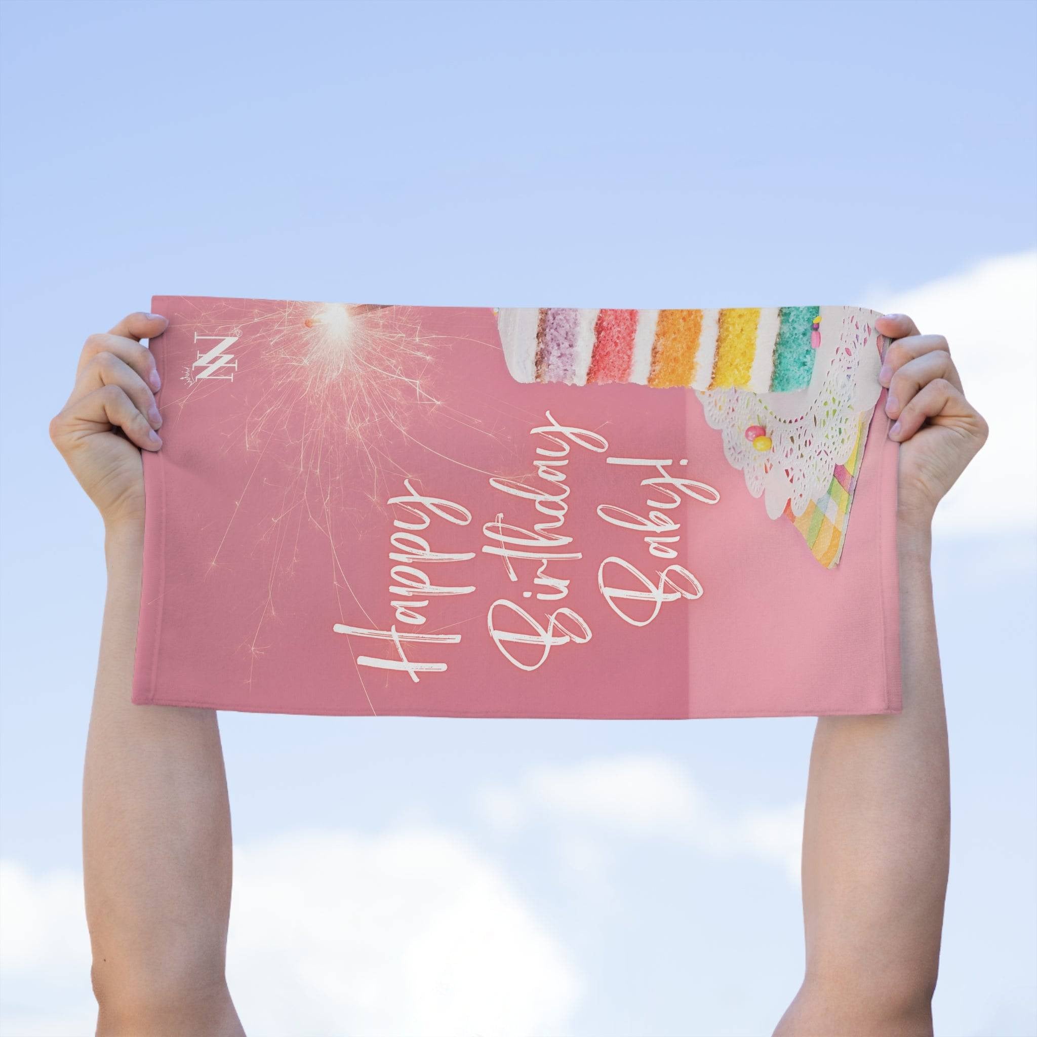 Happy Birthday Baby! | Mix & Match Soft Fun-Flirty Lovers’ Towels