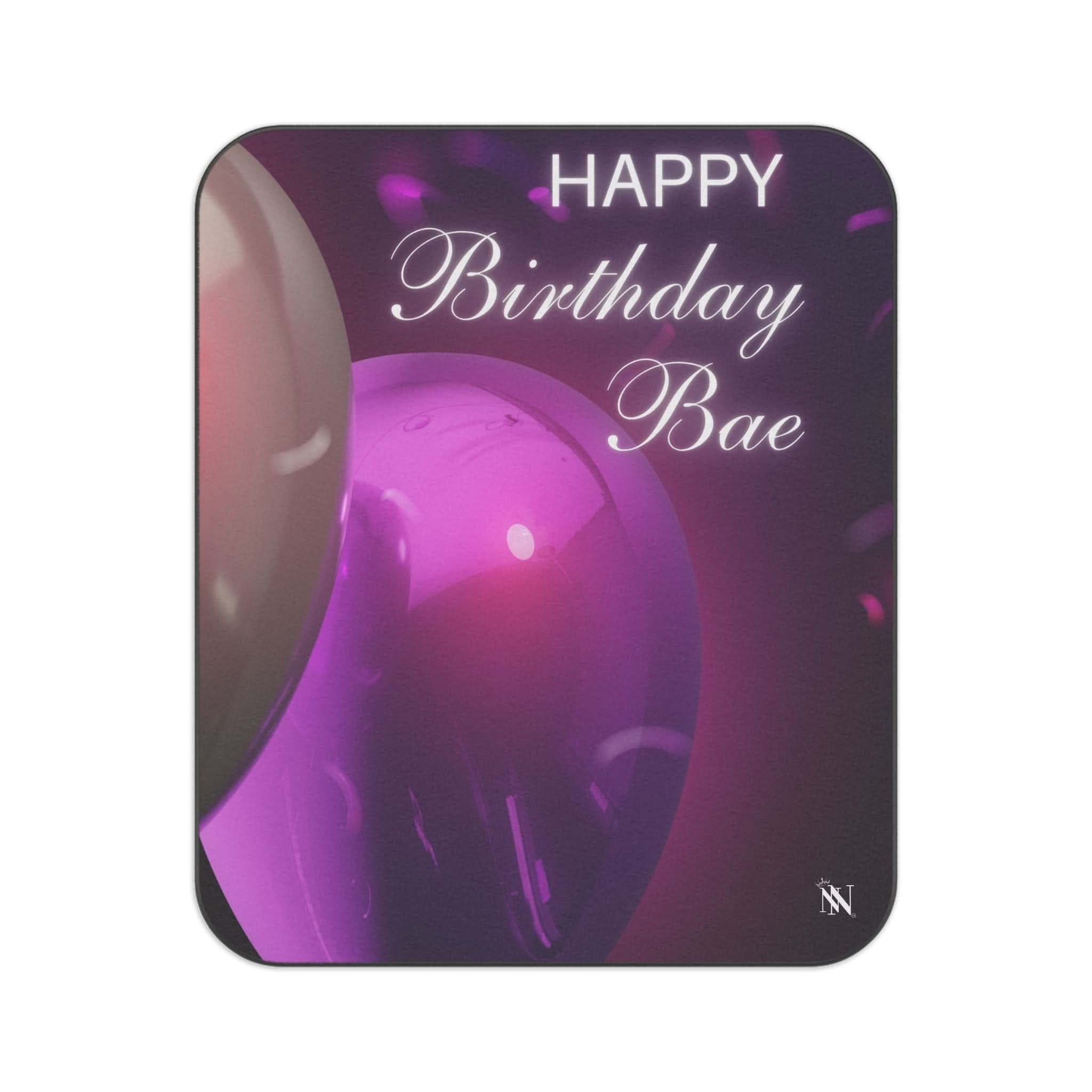 Happy Birthday Bae | Mix Match Fun-Flirty Lovers’ Water-Resistant Blankets